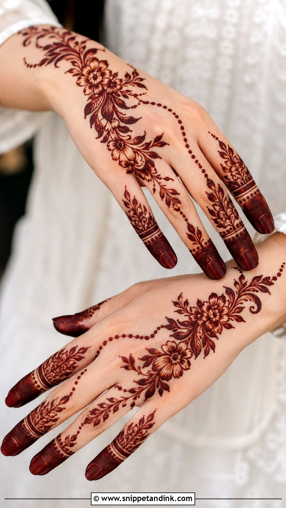 Finger Mehndi Design For Eid - Snippet and Ink - 30 Mehndi Designs for Fingers