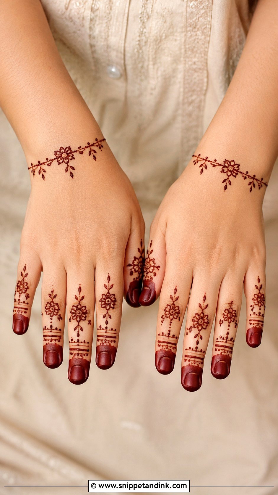 Finger Mehndi Design For Kids - Snippet and Ink - 30 Mehndi Designs for Fingers