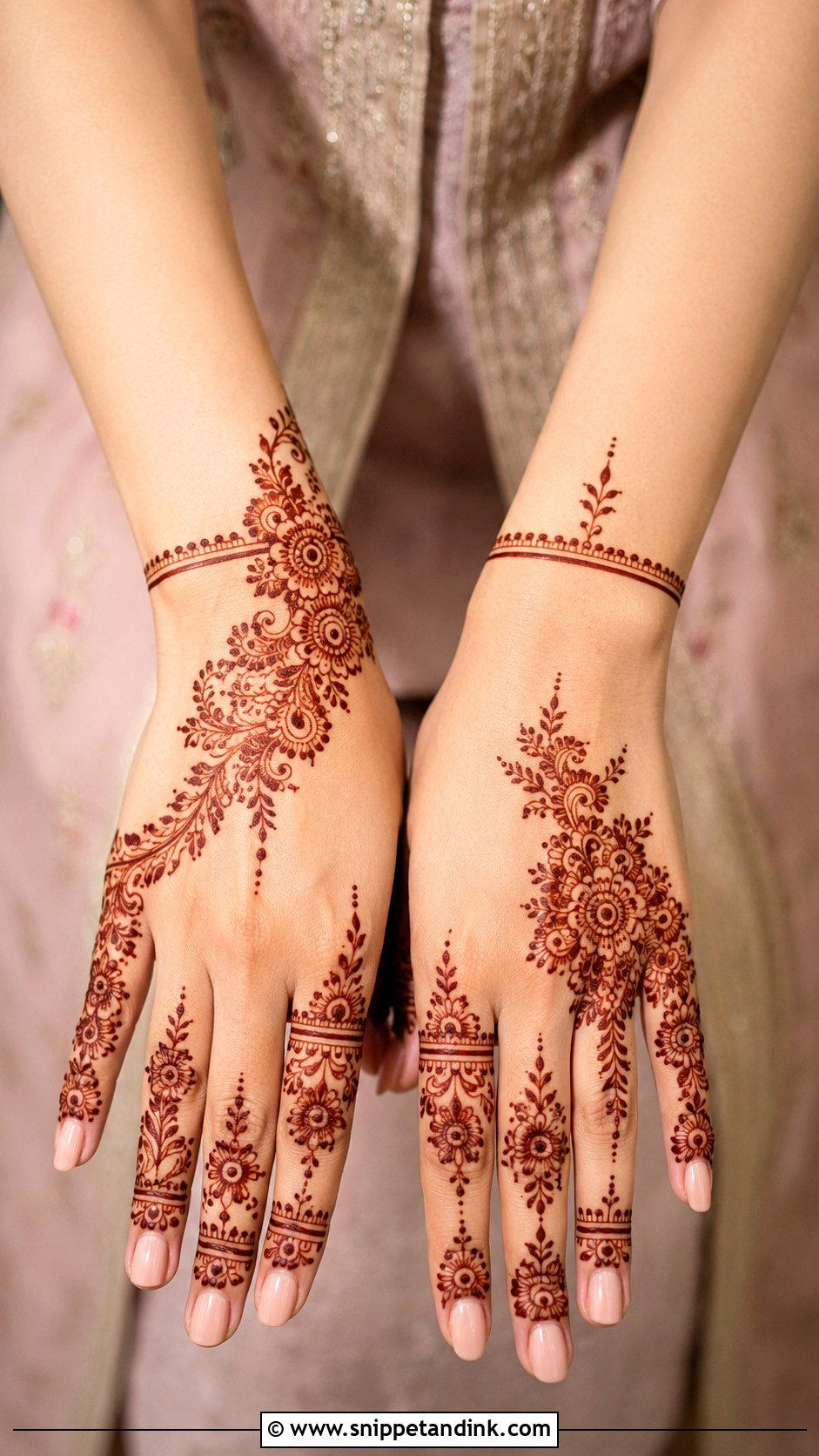 Finger Mehndi Design For Wedding Guest - Snippet and Ink - 35 Finger Mehndi Design Ideas