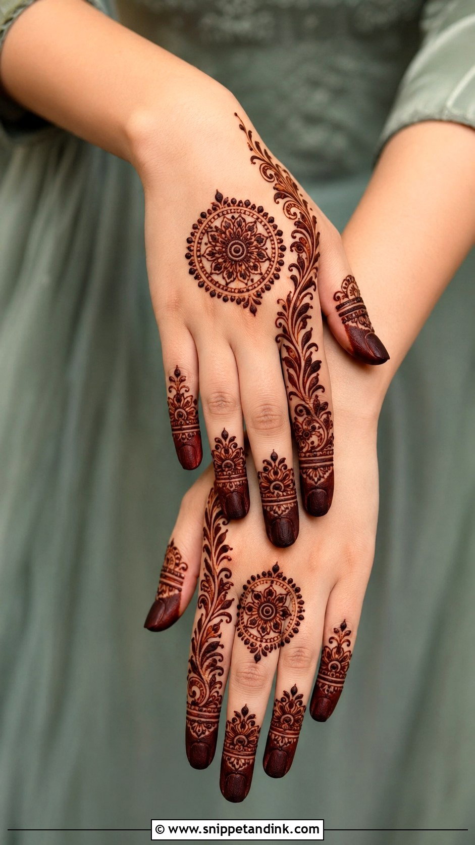 Finger Mehndi Design For Wedding Guest - Snippet and Ink - 30 Mehndi Designs for Fingers