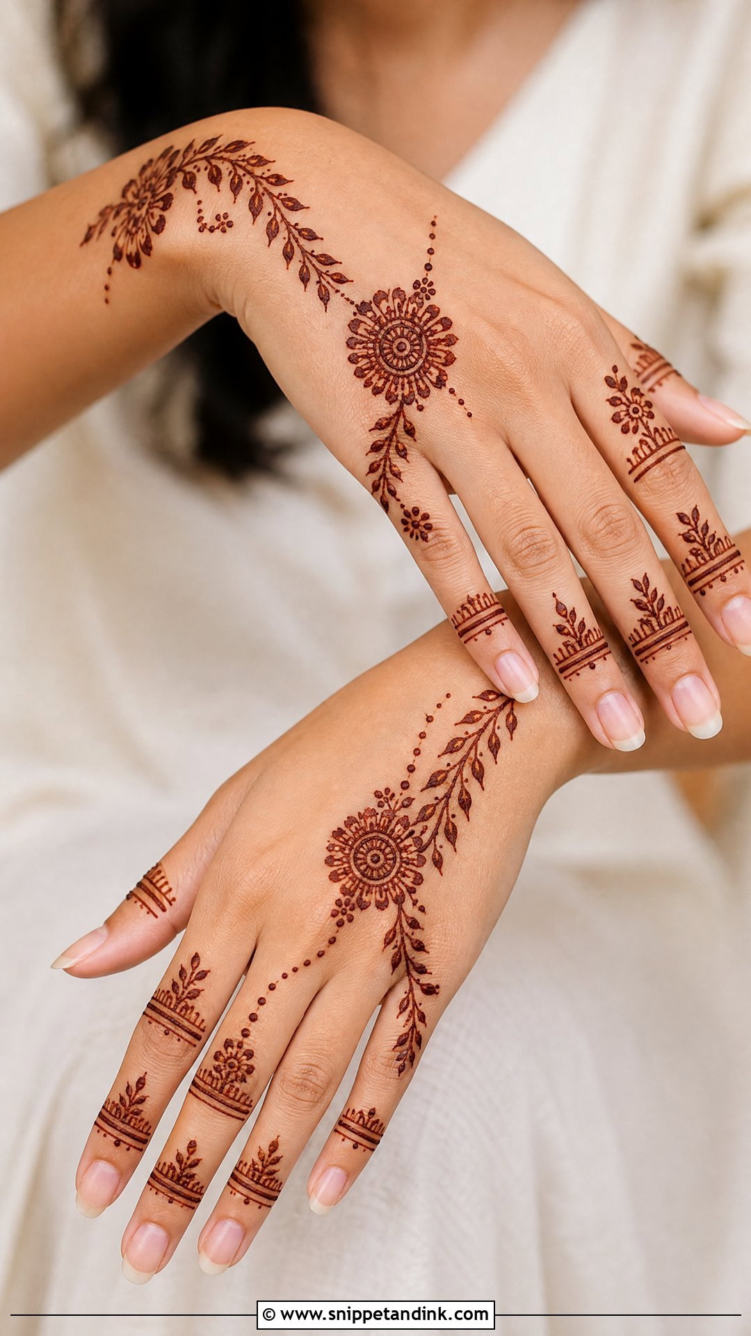 Finger Mehndi Design For Wedding - Snippet and Ink - 20 Mehndi Design for Wedding Ideas