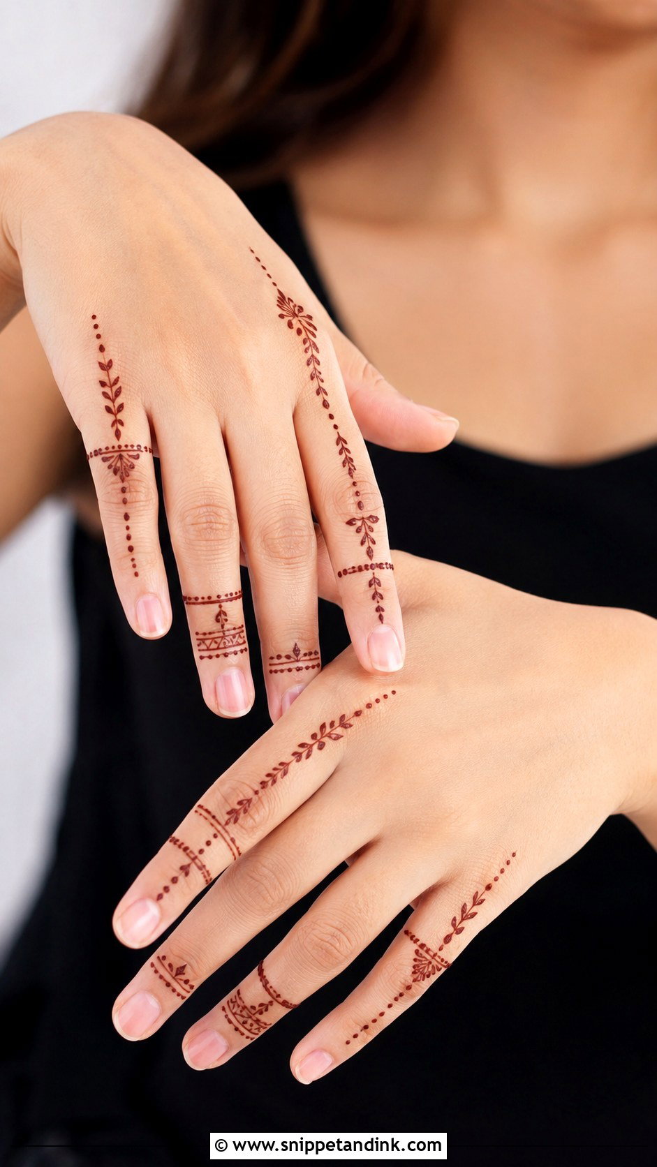 Finger Mehndi Design Simple - Snippet and Ink - 35 Easy Mehndi Design Ideas