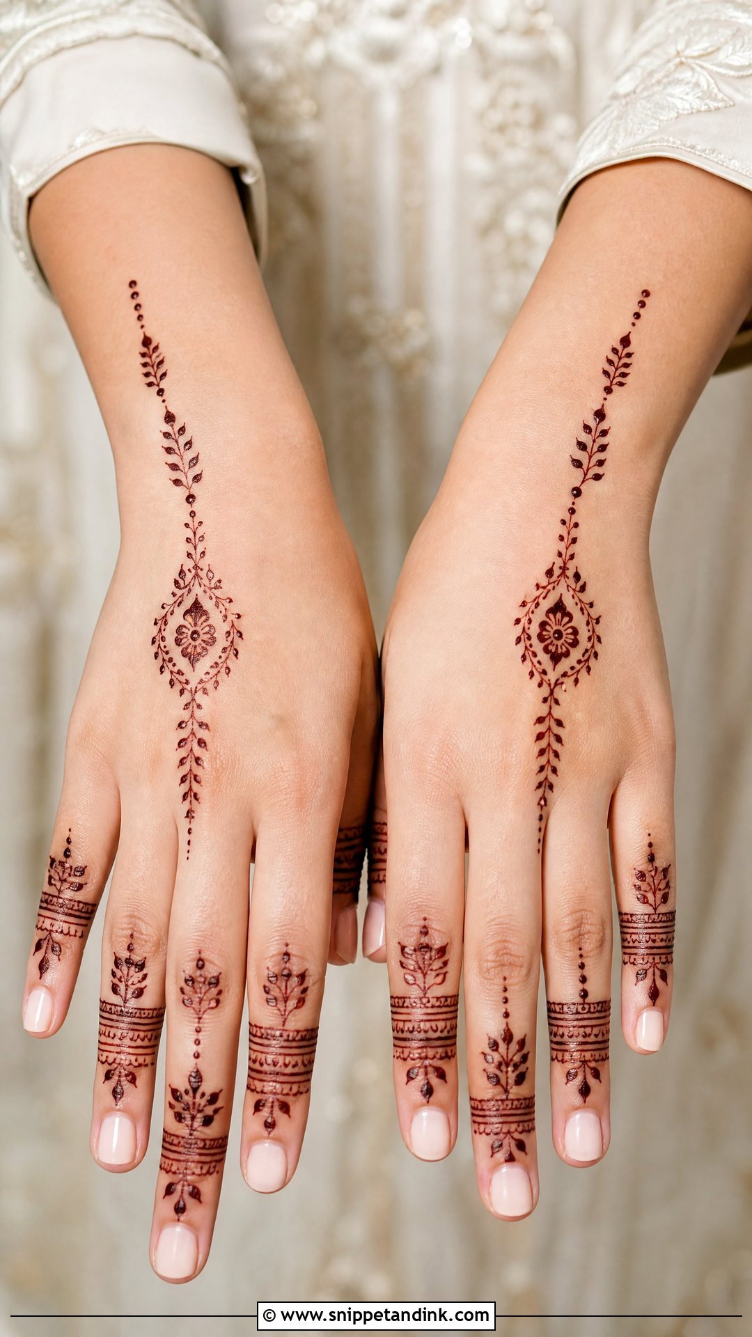 Finger Mehndi Design for Sister Wedding - Snippet and Ink - 25 Mehndi Designs for Sisters Wedding