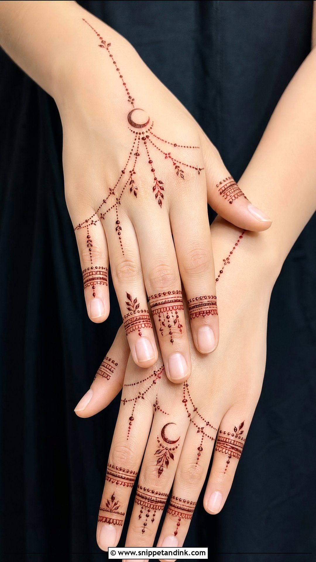 Finger Ramzan Mehndi Design - Snippet and Ink - 30 Ramzan Mehndi Design Ideas