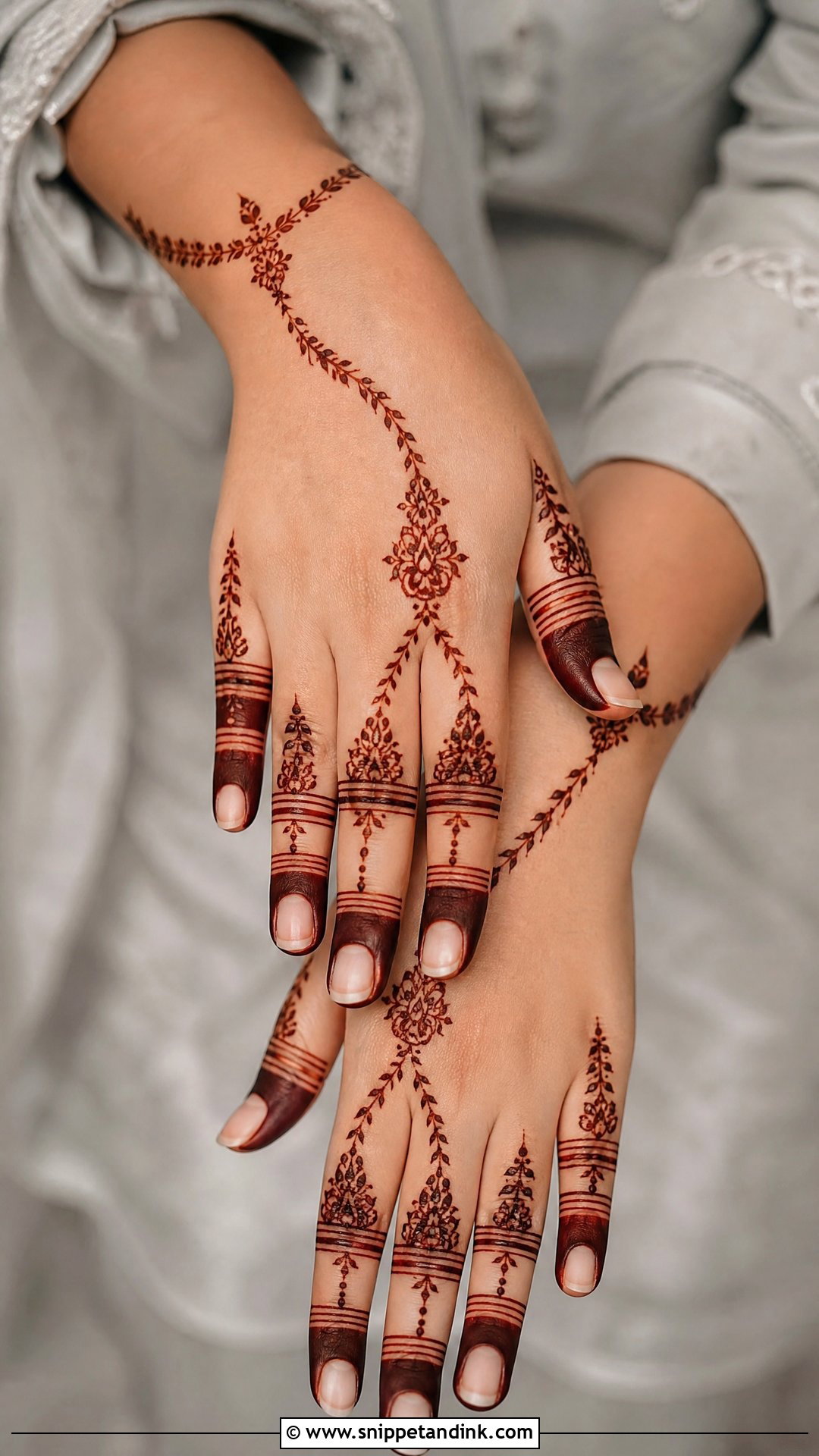 Finger Shaadi Mehndi Design - Snippet and Ink - 20 Shaadi Mehndi Design Ideas