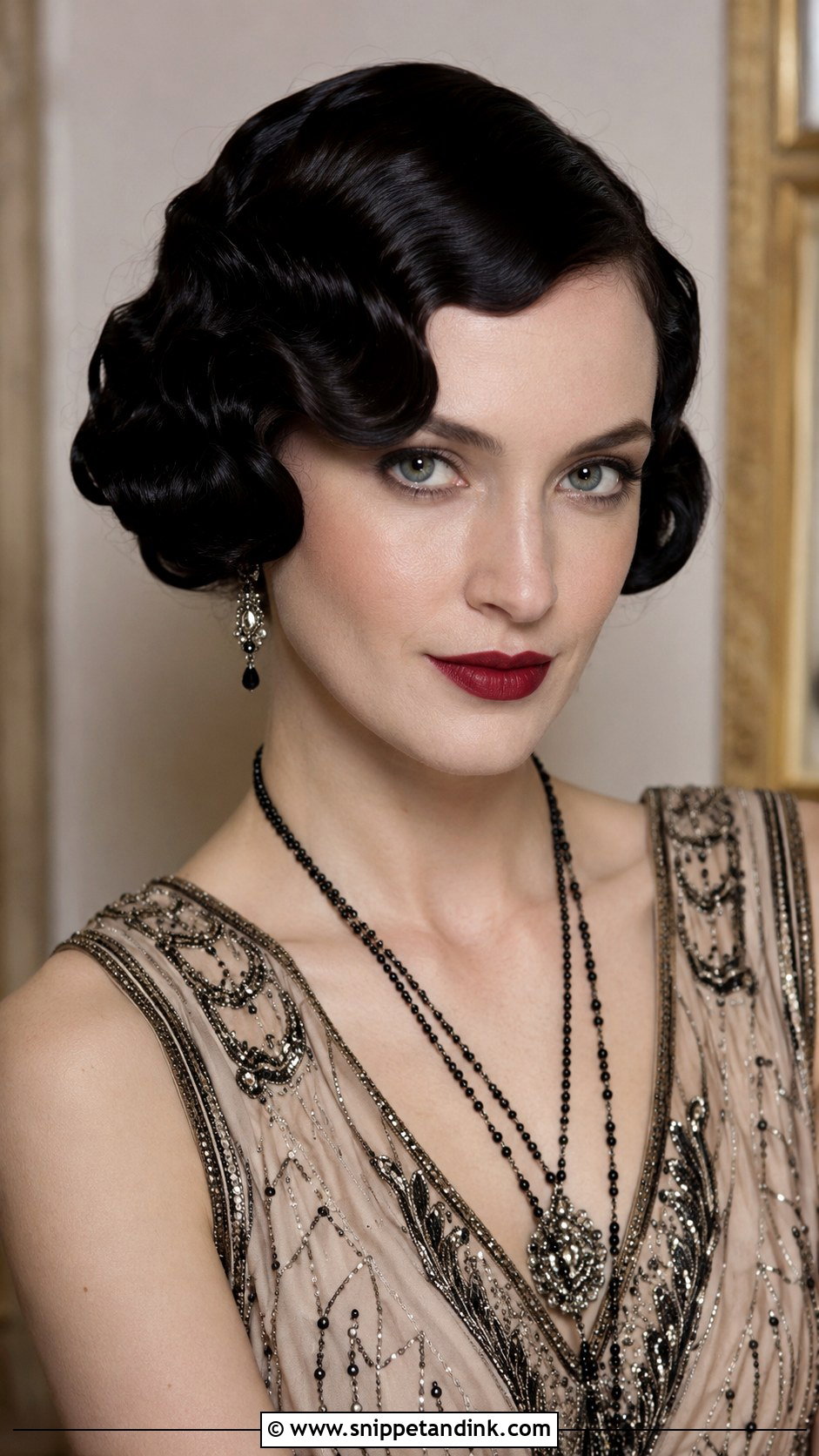 Finger Wave Bob - Snippet and Ink - 20 Bob Wedding Guest Hairstyles
