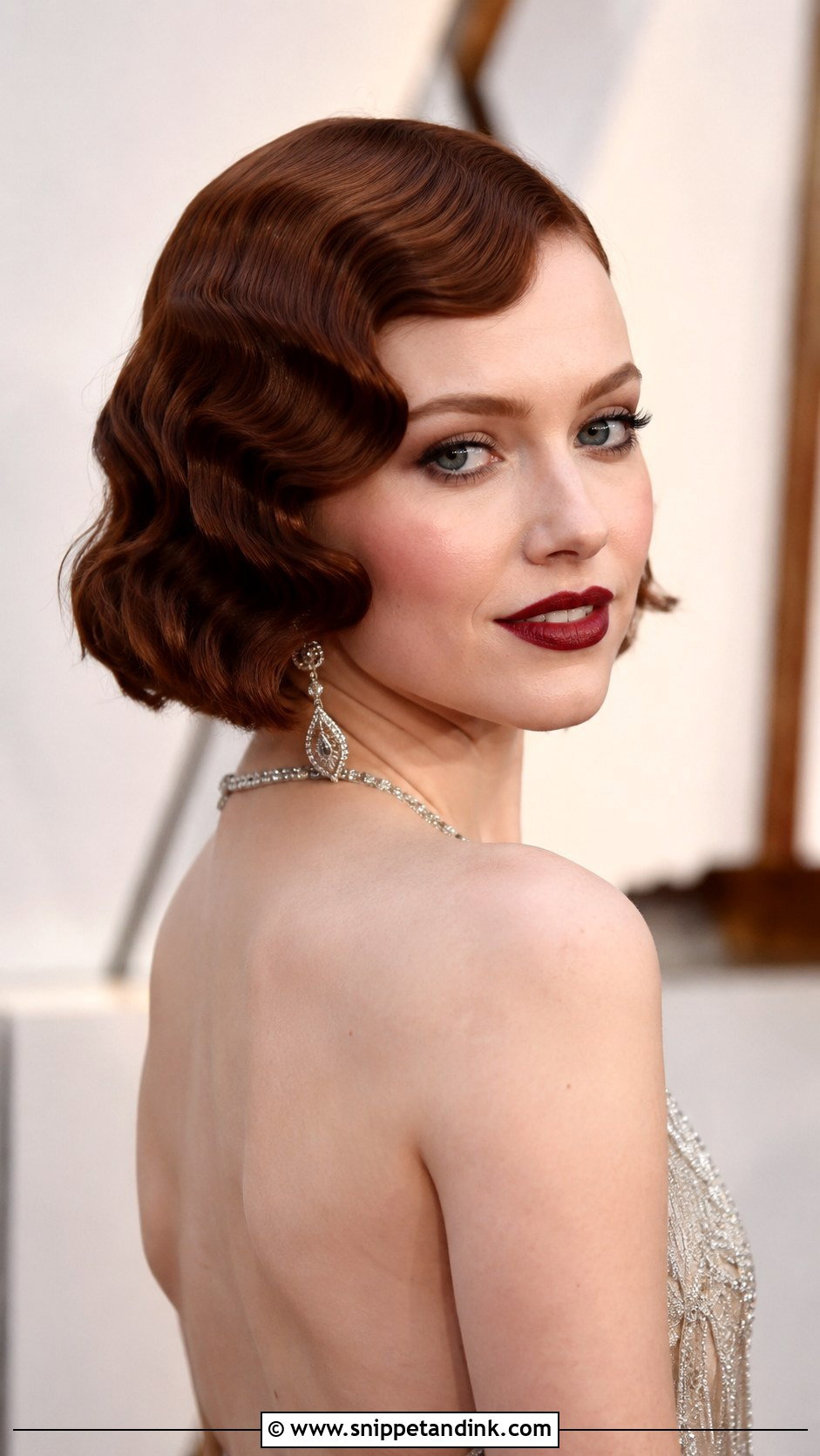 Finger Wave Bob - Snippet and Ink - 20 Black Tie Wedding Guest Hair Ideas