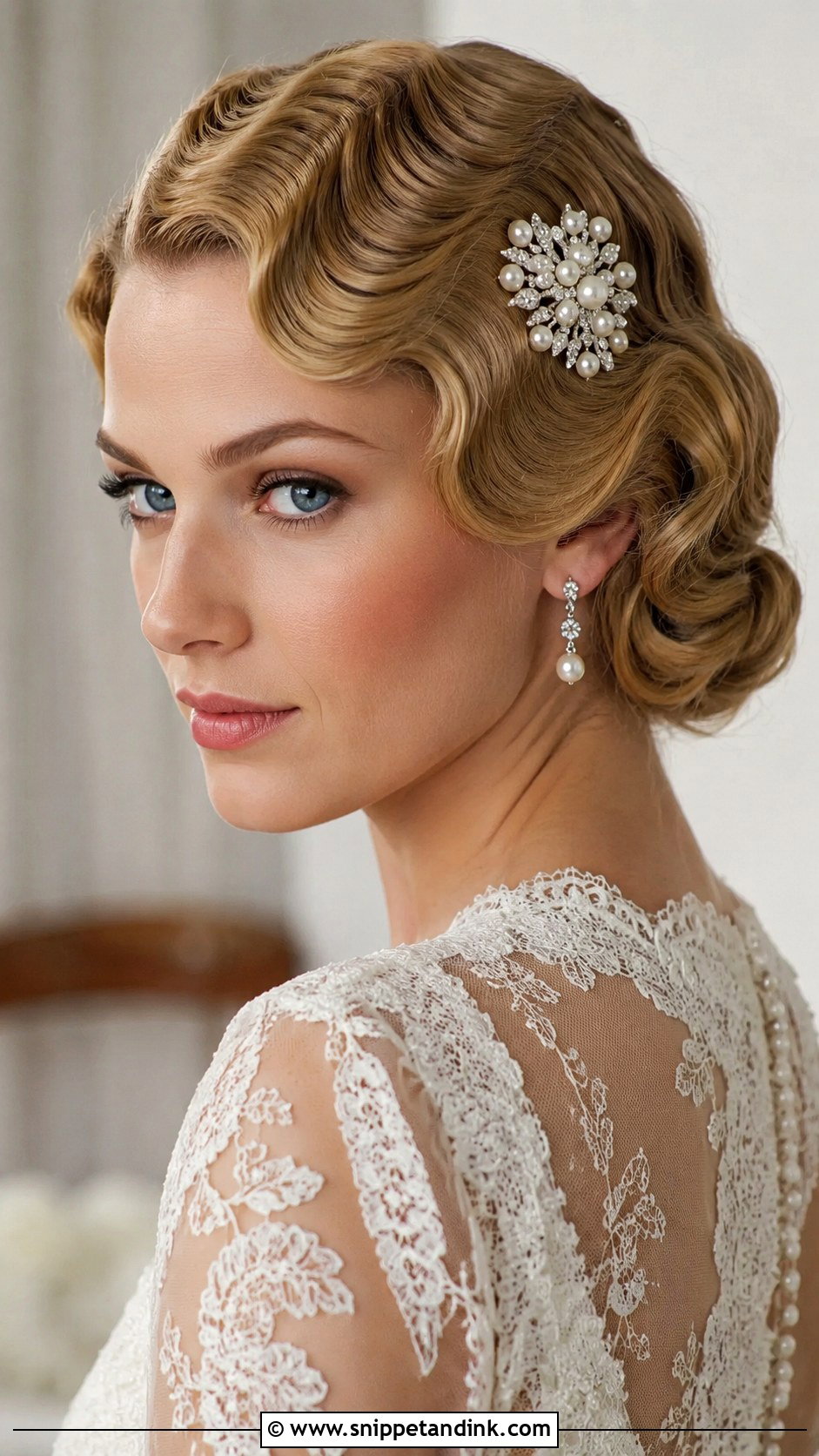Finger Waves For Short Hair - Snippet and Ink - 25 Short Hairstyle Women for Wedding Ideas