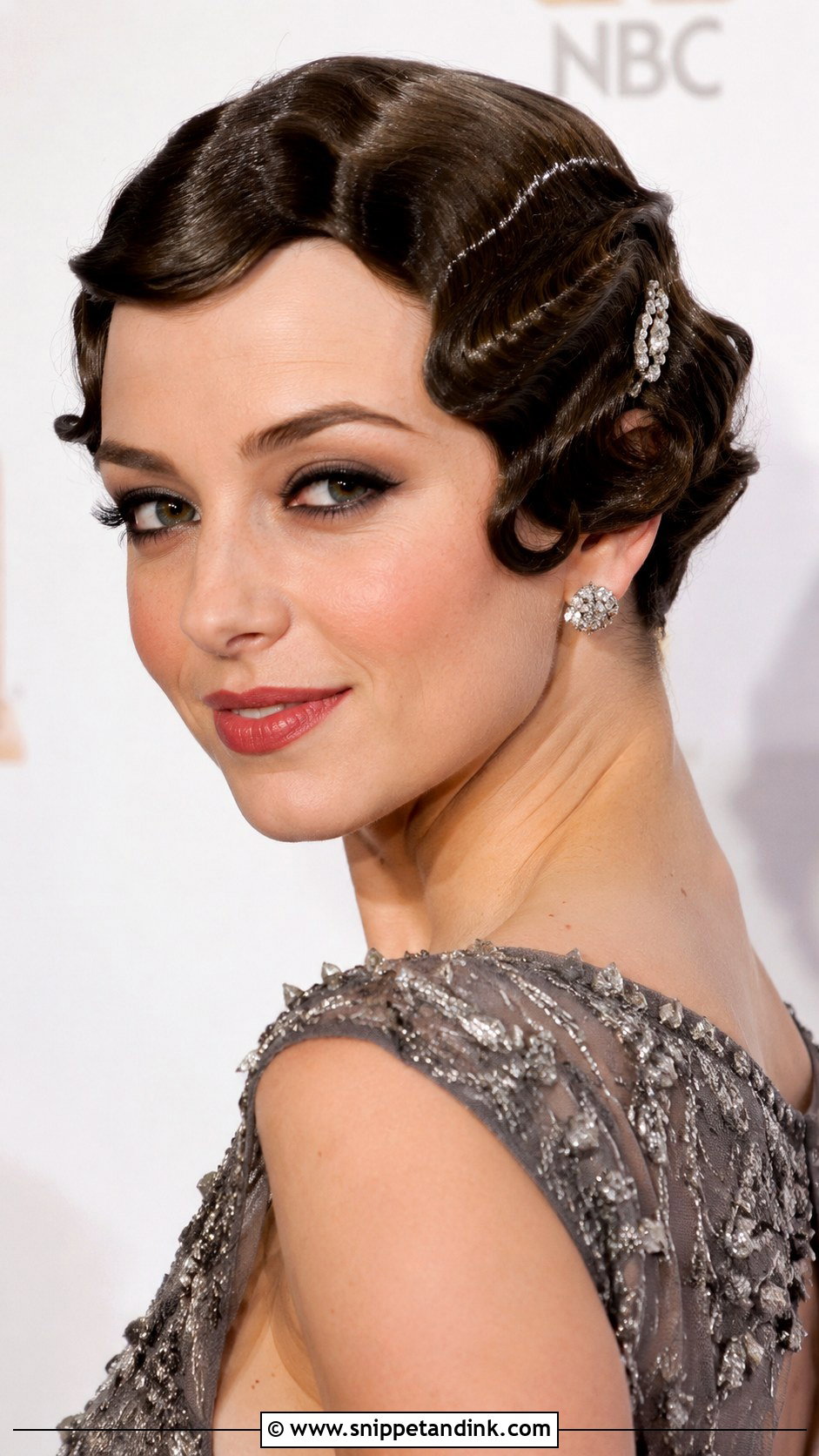 Finger Waves On Short Hair - Snippet and Ink - 25 Wedding Guest Hairstyles Short Hair
