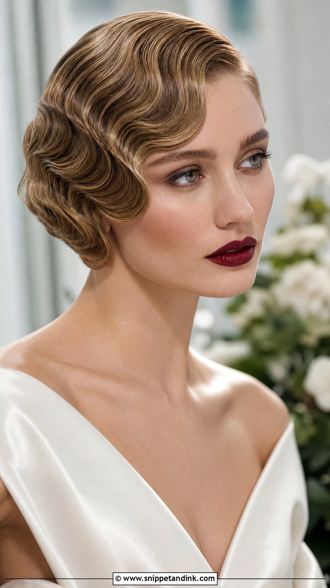 Finger Waves for Short Hair - Snippet and Ink - 20 Hairstyle for Short Hair for Wedding Ideas