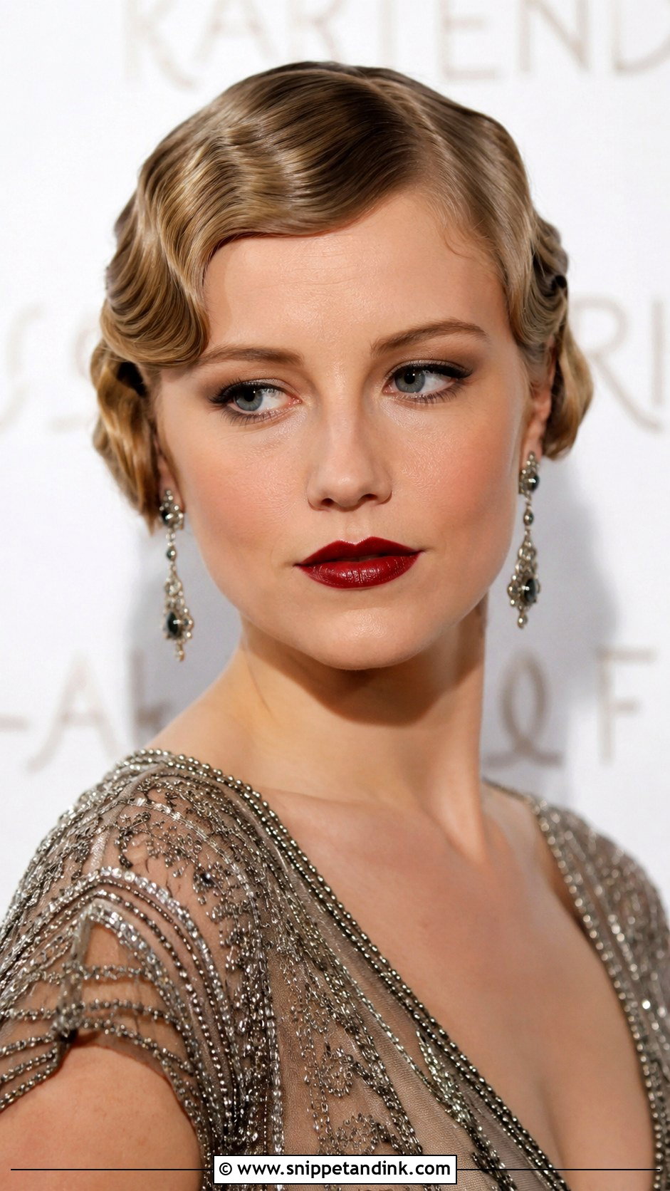 Finger Waves for Wedding Guest - Snippet and Ink - 25 Short Hairstyles for Wedding Guest