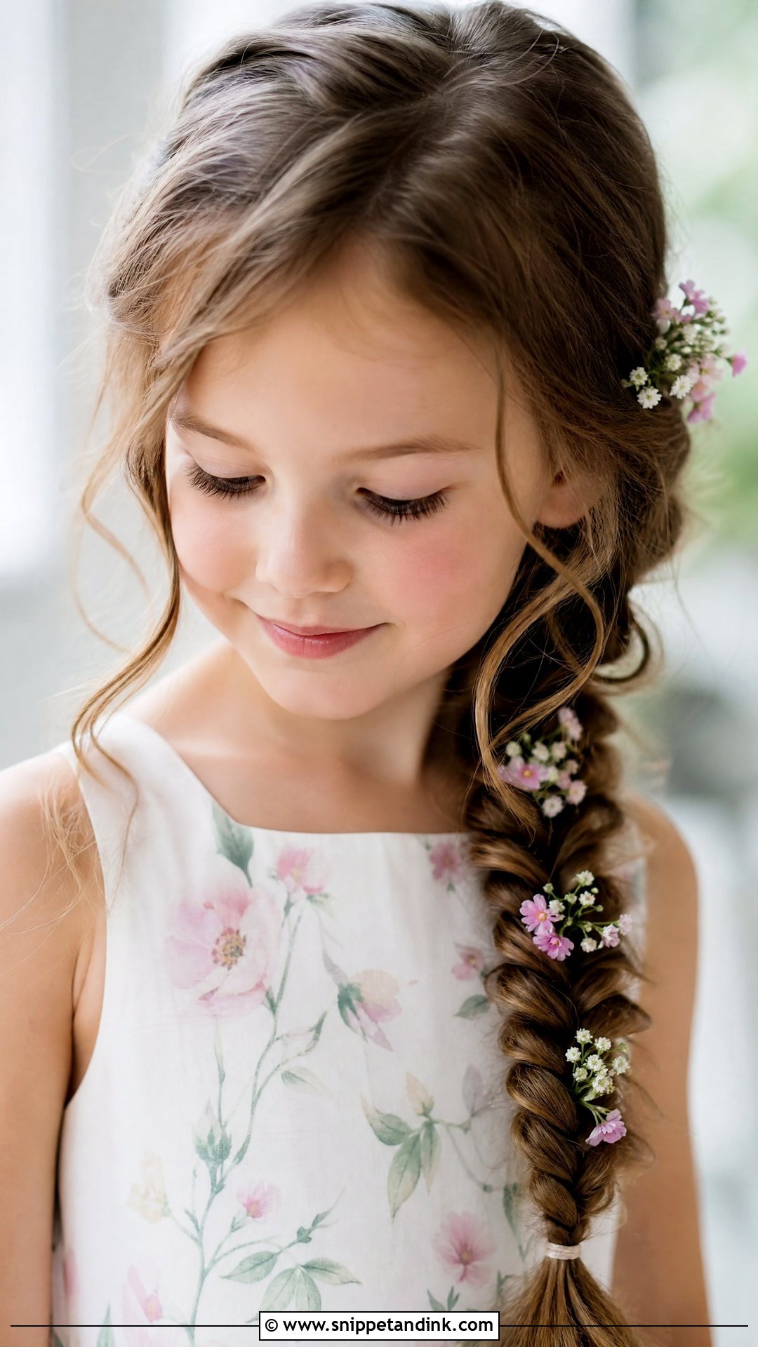 Fishtail Braid - Snippet and Ink - 20 Wedding Hairstyles for Girls