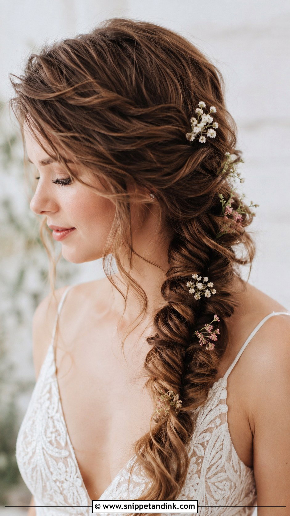 Fishtail Braid - Snippet and Ink - 25 Easy Hairstyles for Wedding
