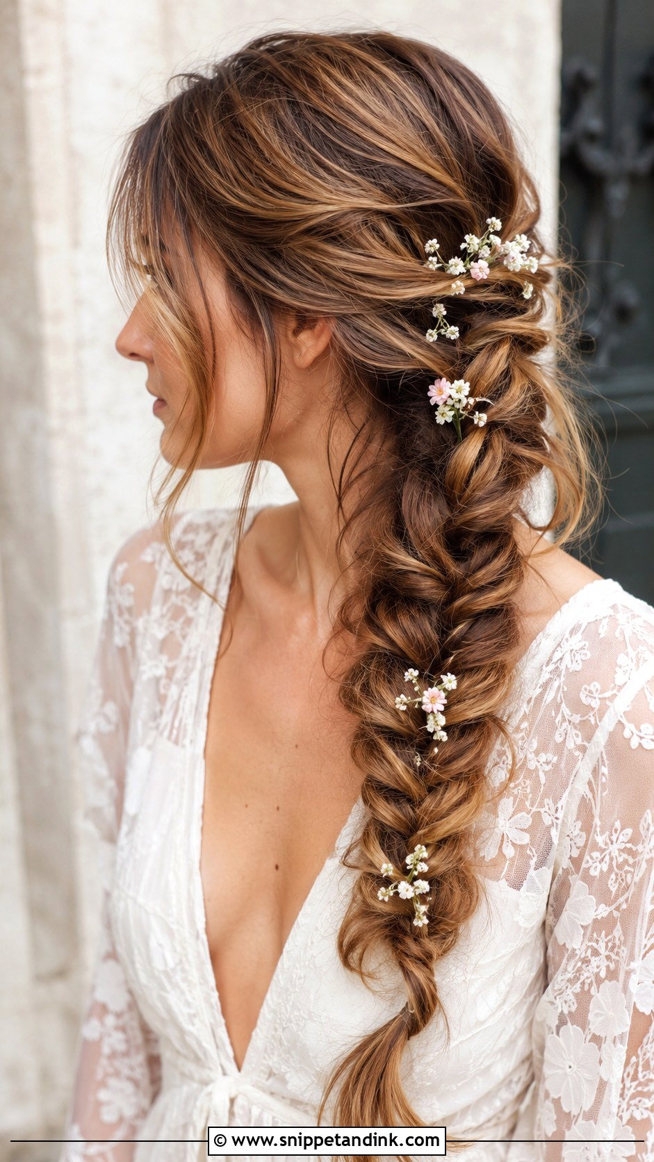 Fishtail Braid - Snippet and Ink - 25 Hairstyle Ideas for Wedding Guest