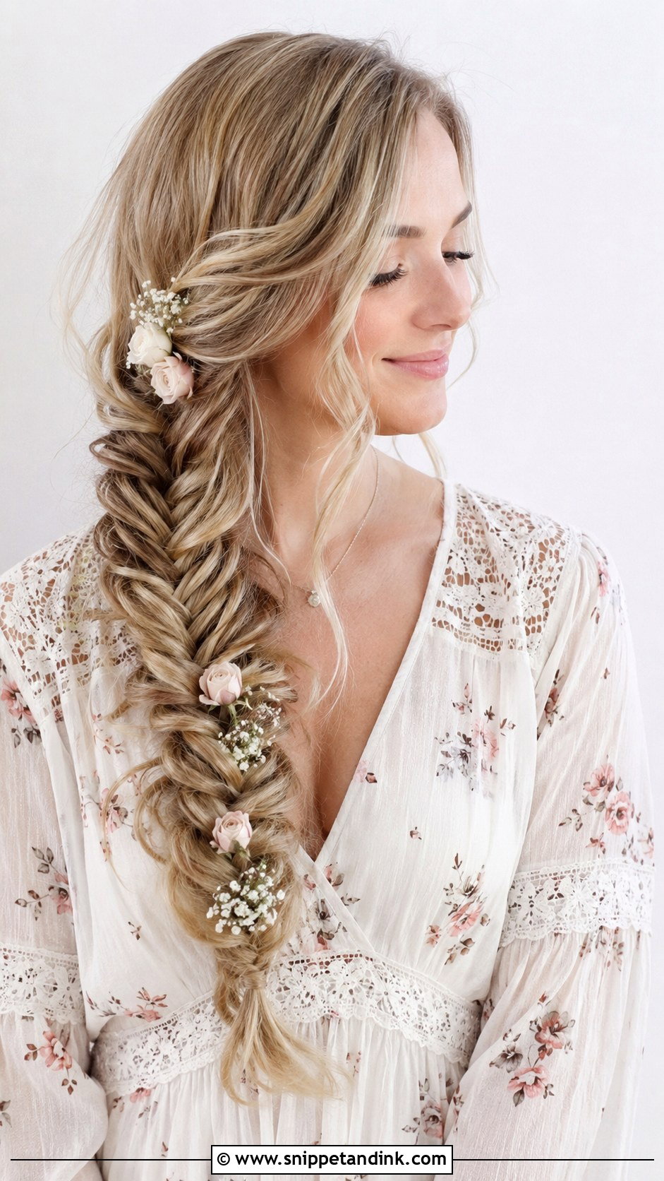 Fishtail Braid - Snippet and Ink - 35 Engagement Hairstyles