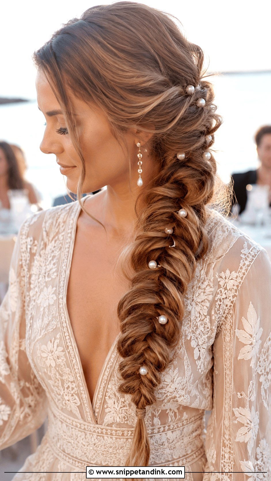 Fishtail Braid - Snippet and Ink - 20 Engagment Hair Hairstyles
