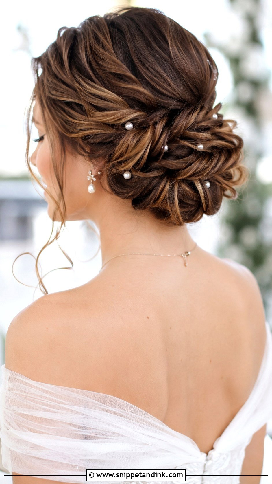 Fishtail Braid Bridal Updo - Snippet and Ink - 20 Bridal Braid Hairstyle Ideas