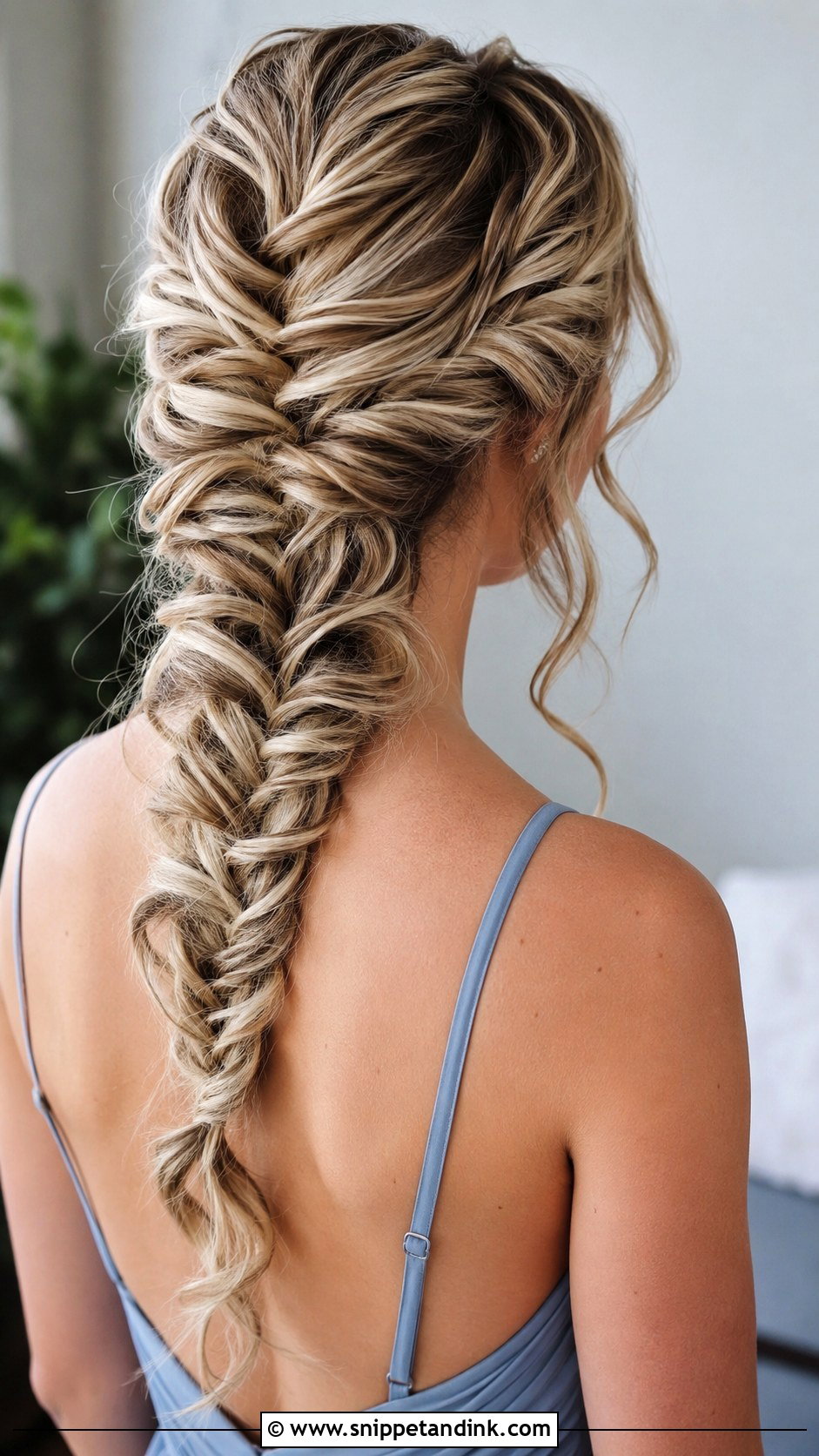 Fishtail Braid Bridesmaid Hairstyle - Snippet and Ink - 20 Hairstyles for a Wedding Bridesmaid