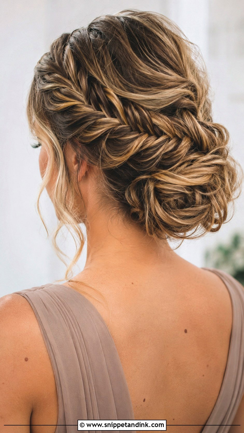 Fishtail Braid Bridesmaid Updo - Snippet and Ink - 25 Bridesmaids Hairstyles Updo