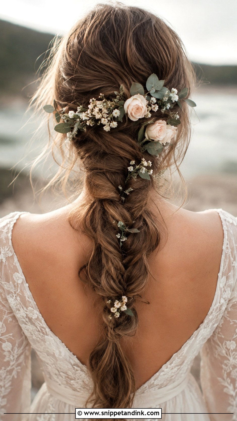 Fishtail Braid Ponytail - Snippet and Ink - 30 Pony Tailed Wedding Hairstyle Ideas