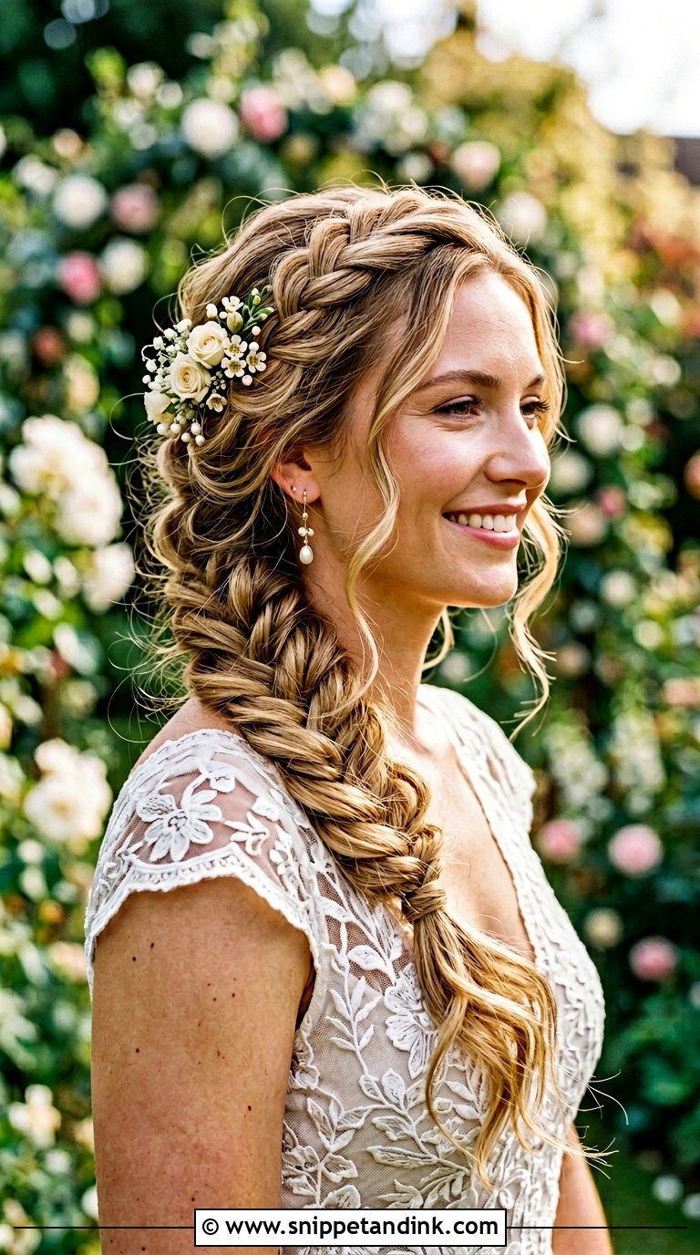 Fishtail Braid Tutorial - Snippet and Ink - 20 Bridal Hair Tutorial Ideas