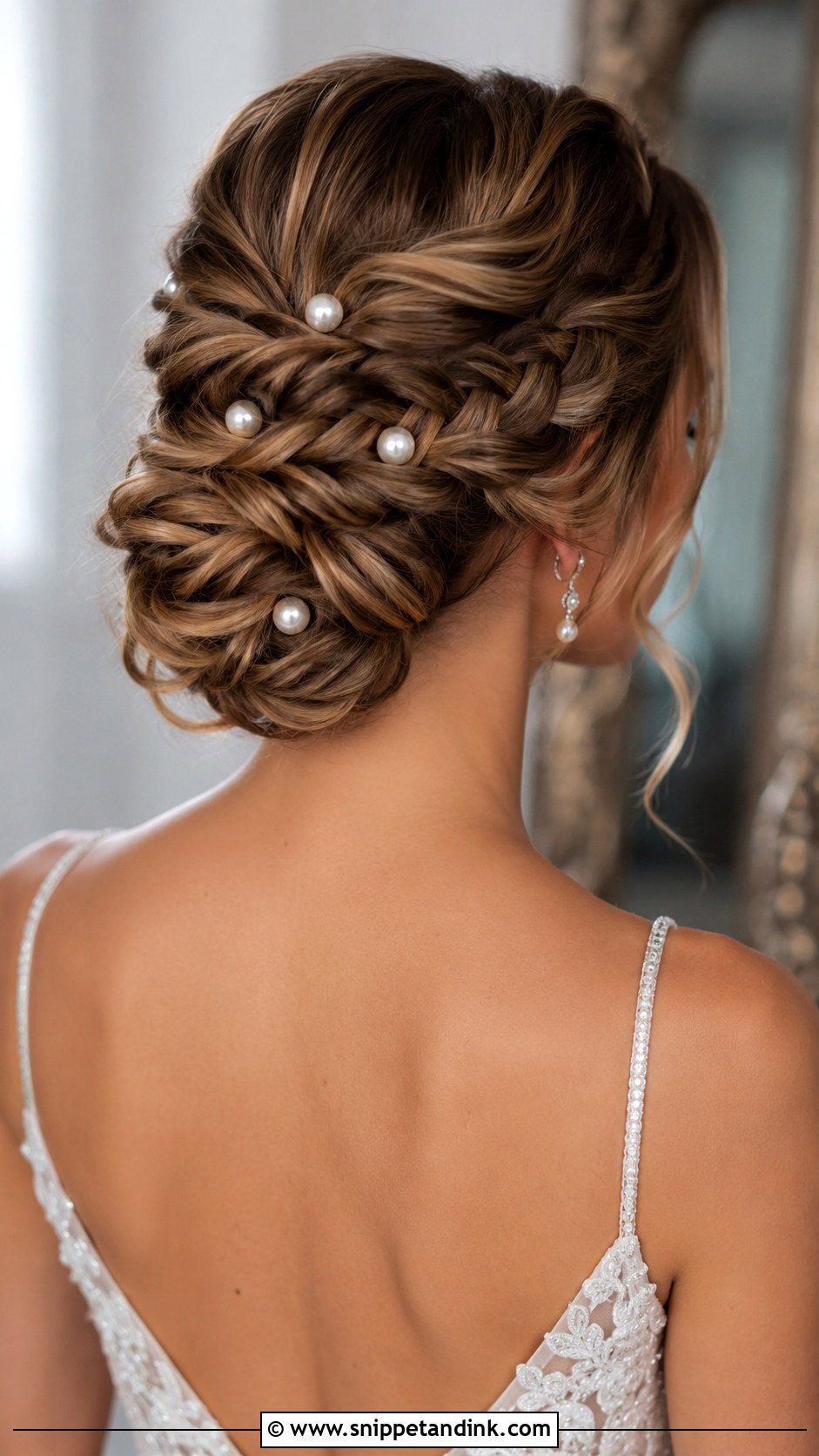 Fishtail Braid Updo - Snippet and Ink - 20 Fishtail Wedding Hair Ideas
