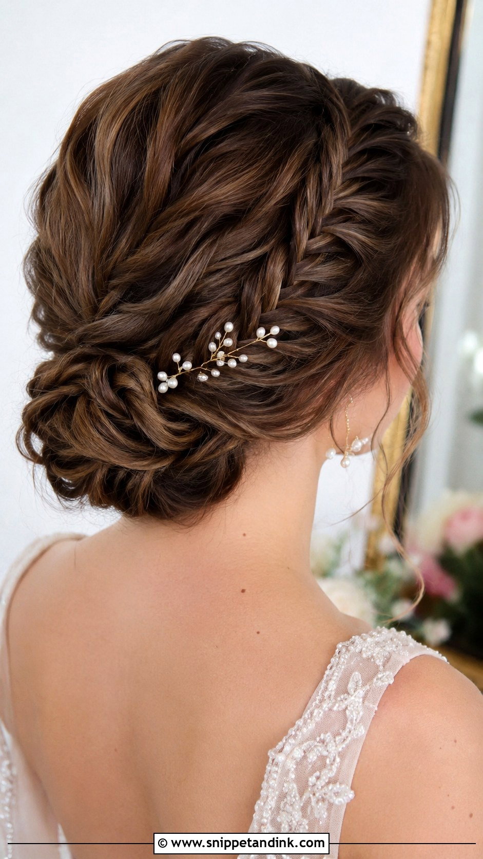 Fishtail Braid Updo - Snippet and Ink - 20 Formal Wedding Guest Hairstyles