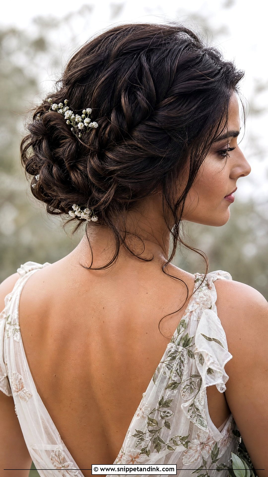 Fishtail Braid Updo - Snippet and Ink - 20 Hair Designs for Wedding Ideas