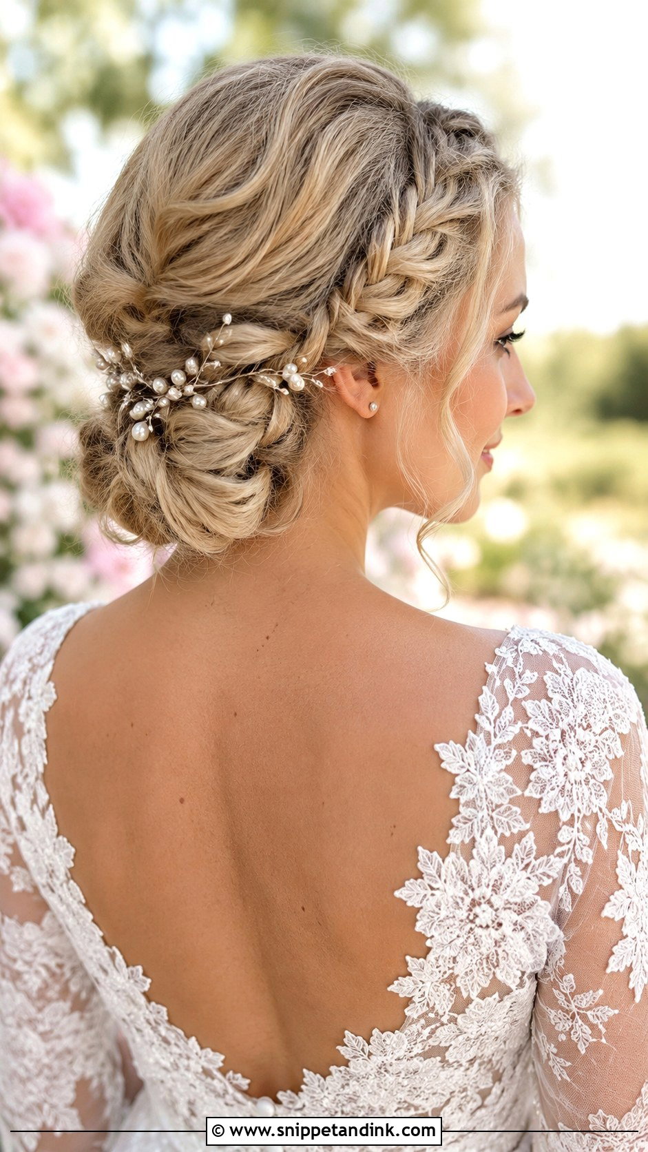 Fishtail Braid Updo - Snippet and Ink - 25 Bridal Updos for Long Hair