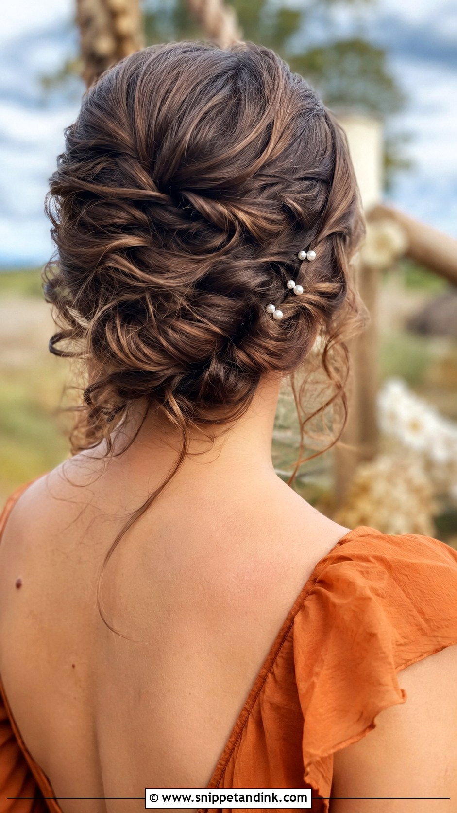 Fishtail Braid Updo - Snippet and Ink - 25 Cute Hairstyles for Wedding Guest