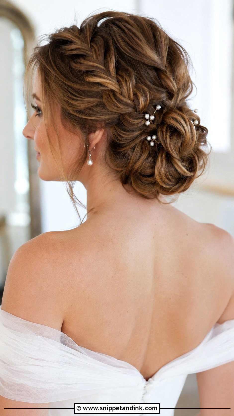 Fishtail Braid Updo - Snippet and Ink - 20 Braid Hairstyle for Weddings Ideas