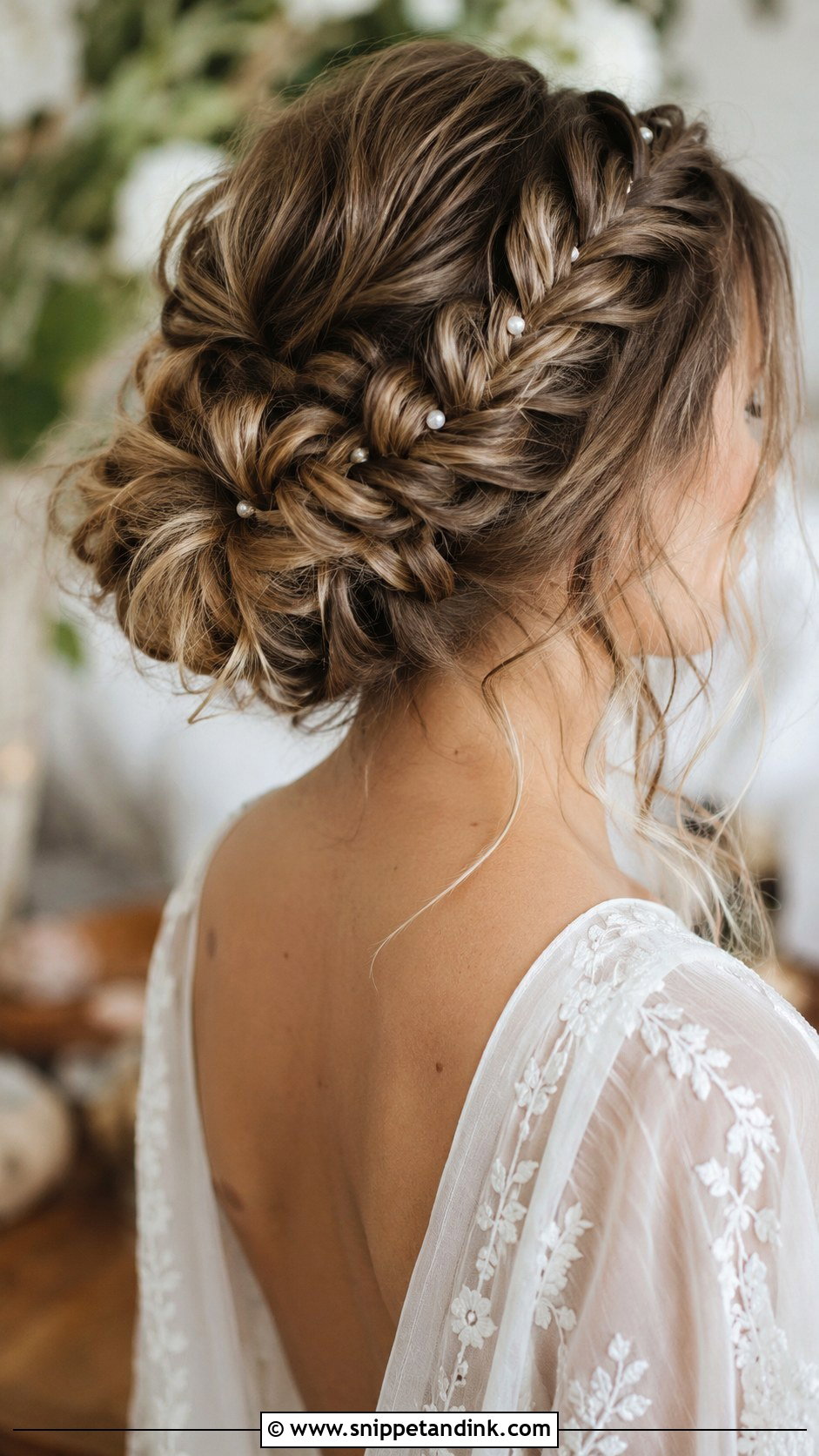 Fishtail Braid Updo - Snippet and Ink - 30 Brautfrisur Hochgesteckt Ideas