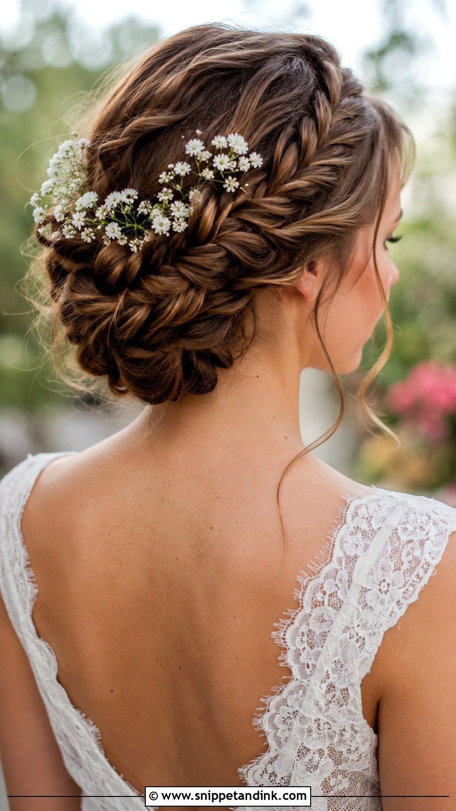 Fishtail Braid Updo - Snippet and Ink - 30 Bridal Hair Updo Ideas