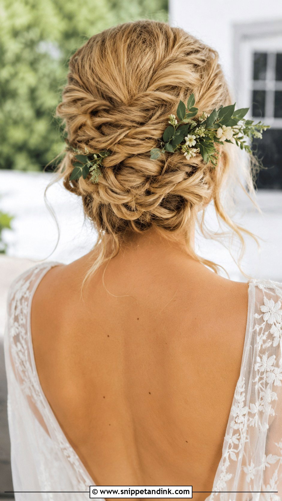Fishtail Braid Updo - Snippet and Ink - 30 Wedding Updos for Long Hair