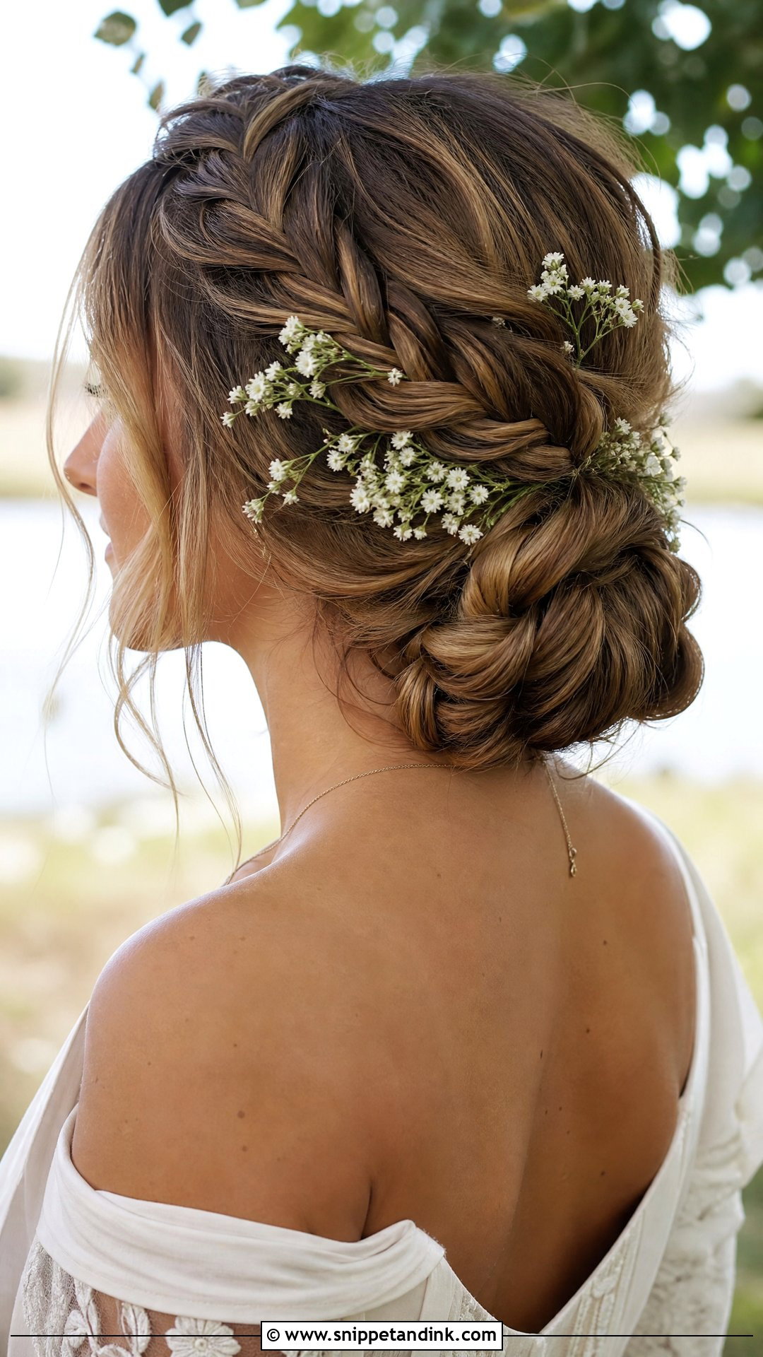 Fishtail Braid Updo - Snippet and Ink - 20 Bridal Hair Style Ideas