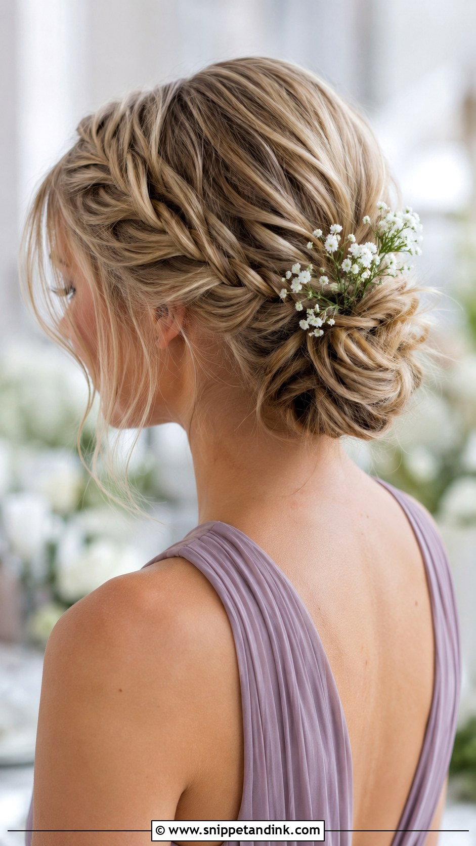 Fishtail Braid Updo Bridesmaid Hair - Snippet and Ink - 20 Bridesmaid Hair Updo Braid Ideas