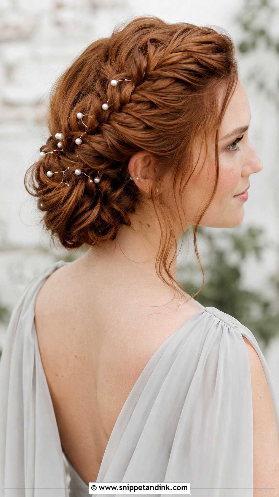 Fishtail Braid Updo for Long Hair - Snippet and Ink - 25 Long Hair Updo for Wedding Ideas