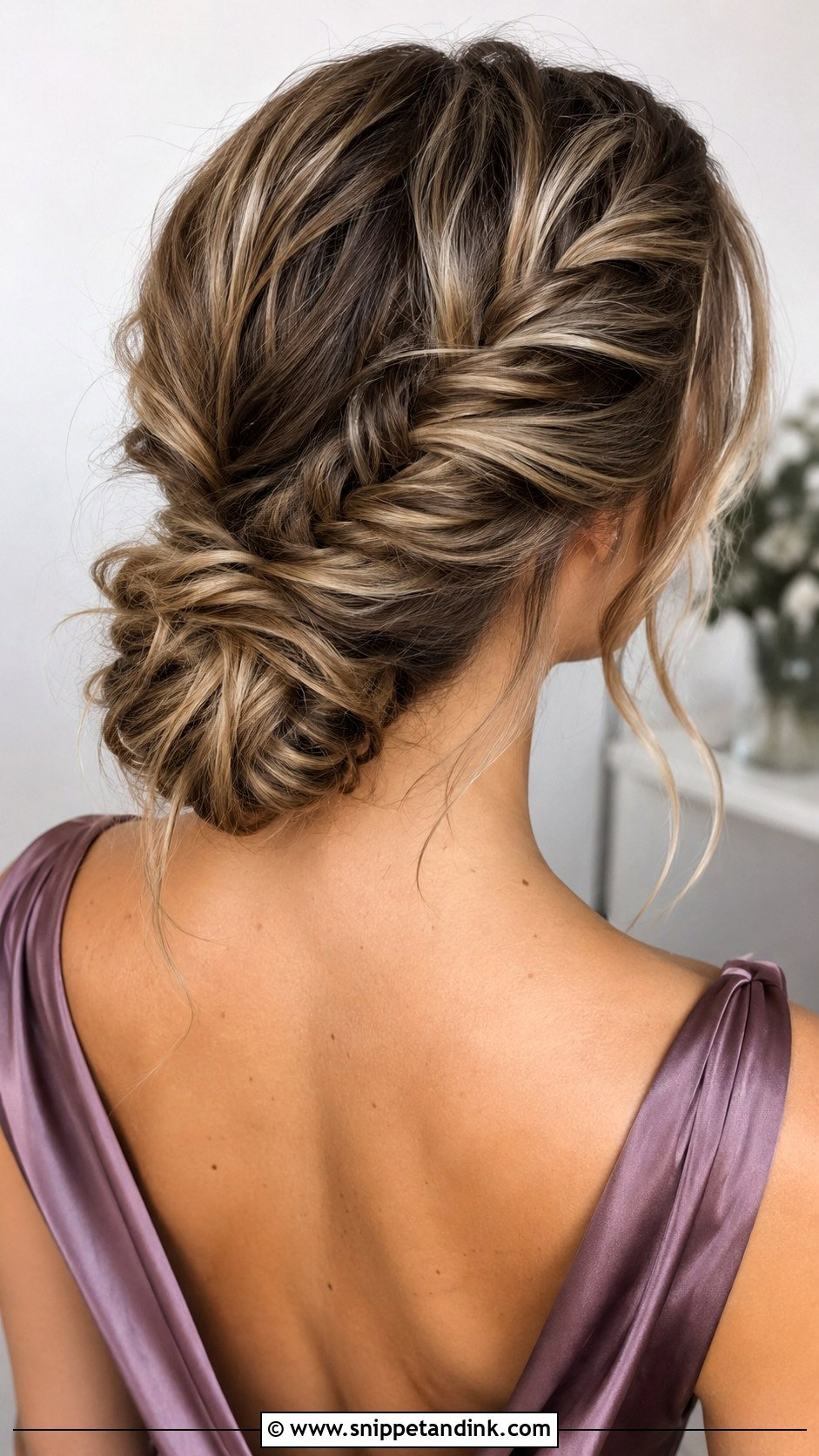 Fishtail Braid Upstyle For Long Hair - Snippet and Ink - 15 Upstyles for Long Hair Wedding Guest Ideas