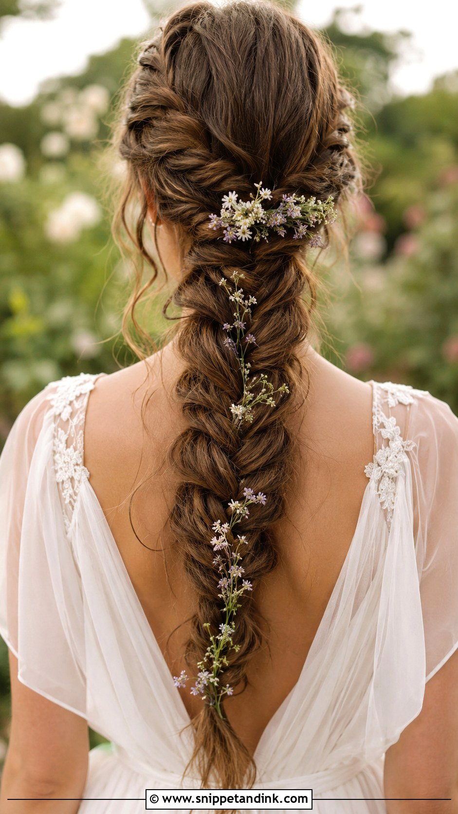 Fishtail Braid Viking Wedding Look - Snippet and Ink - 25 Viking Wedding Hair Ideas