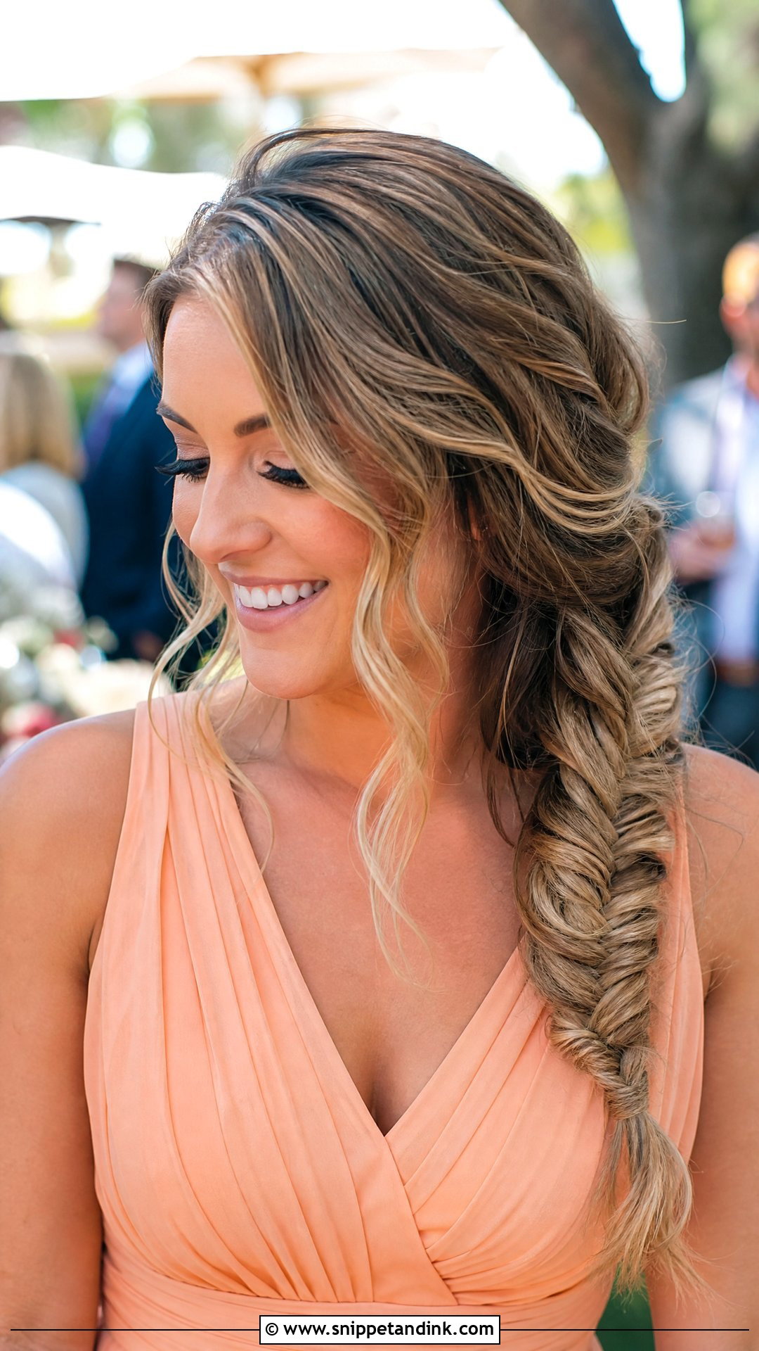 Fishtail Braid Wedding Guest Hairstyle - Snippet and Ink - 15 Easy Wedding Guest Hairstyle Ideas