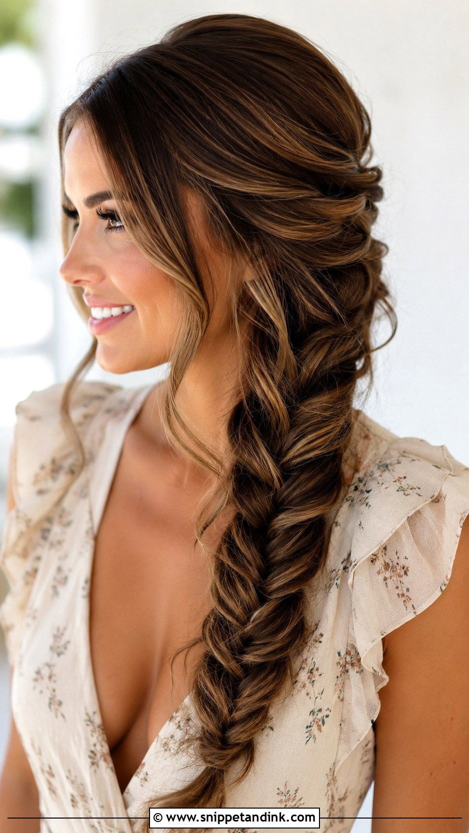 Fishtail Braid Wedding Hair - Snippet and Ink - 15 Hairstyles for Going to a Wedding