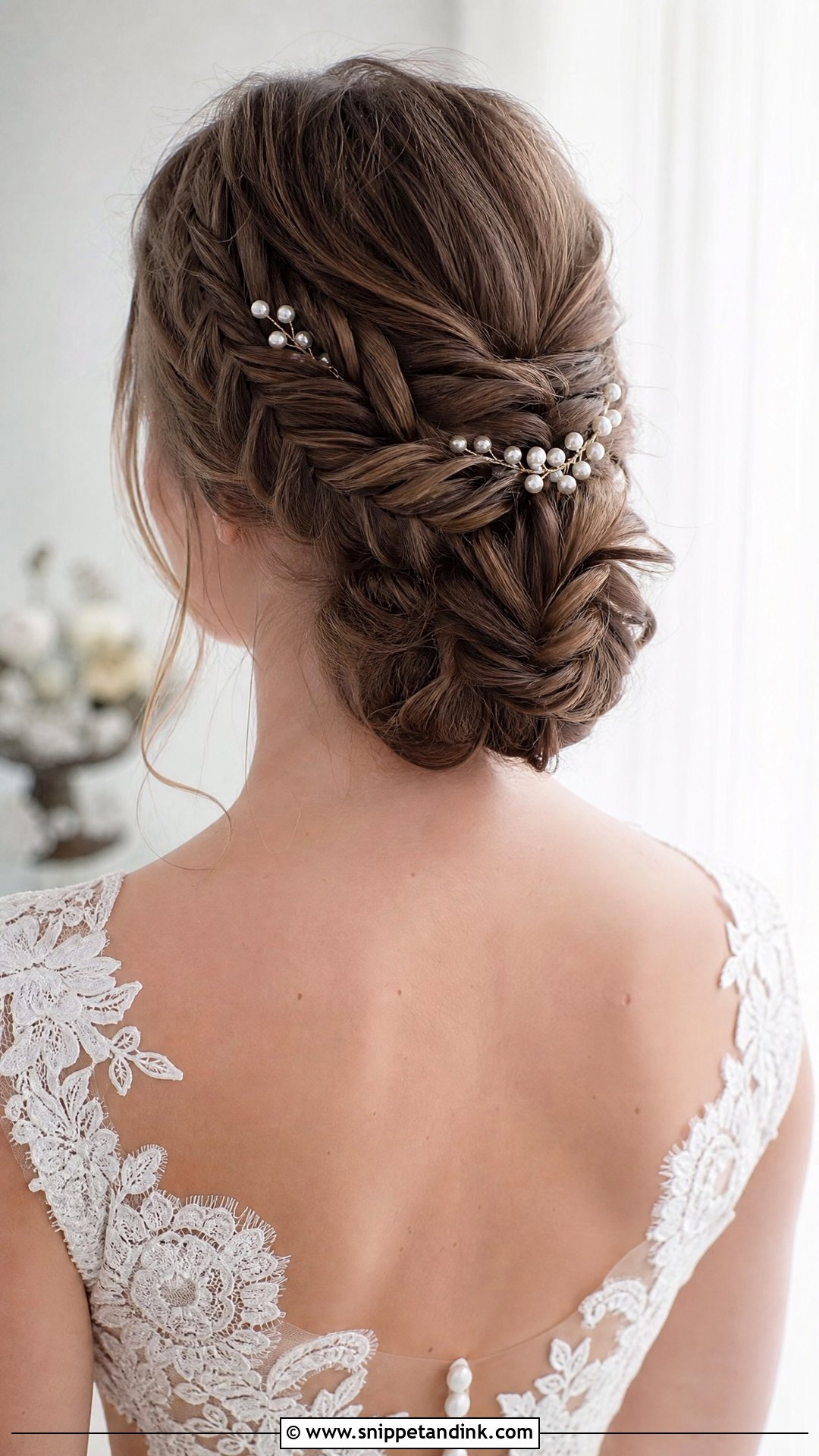 Fishtail Braid Wedding Hair Updo - Snippet and Ink - 15 Easy Wedding Hair Updos