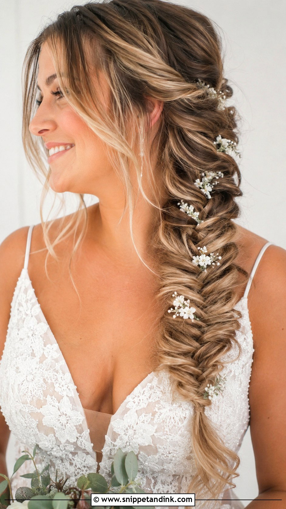Fishtail Braid Wedding Hairstyle - Snippet and Ink - 15 Unique Hairstyles for Wedding