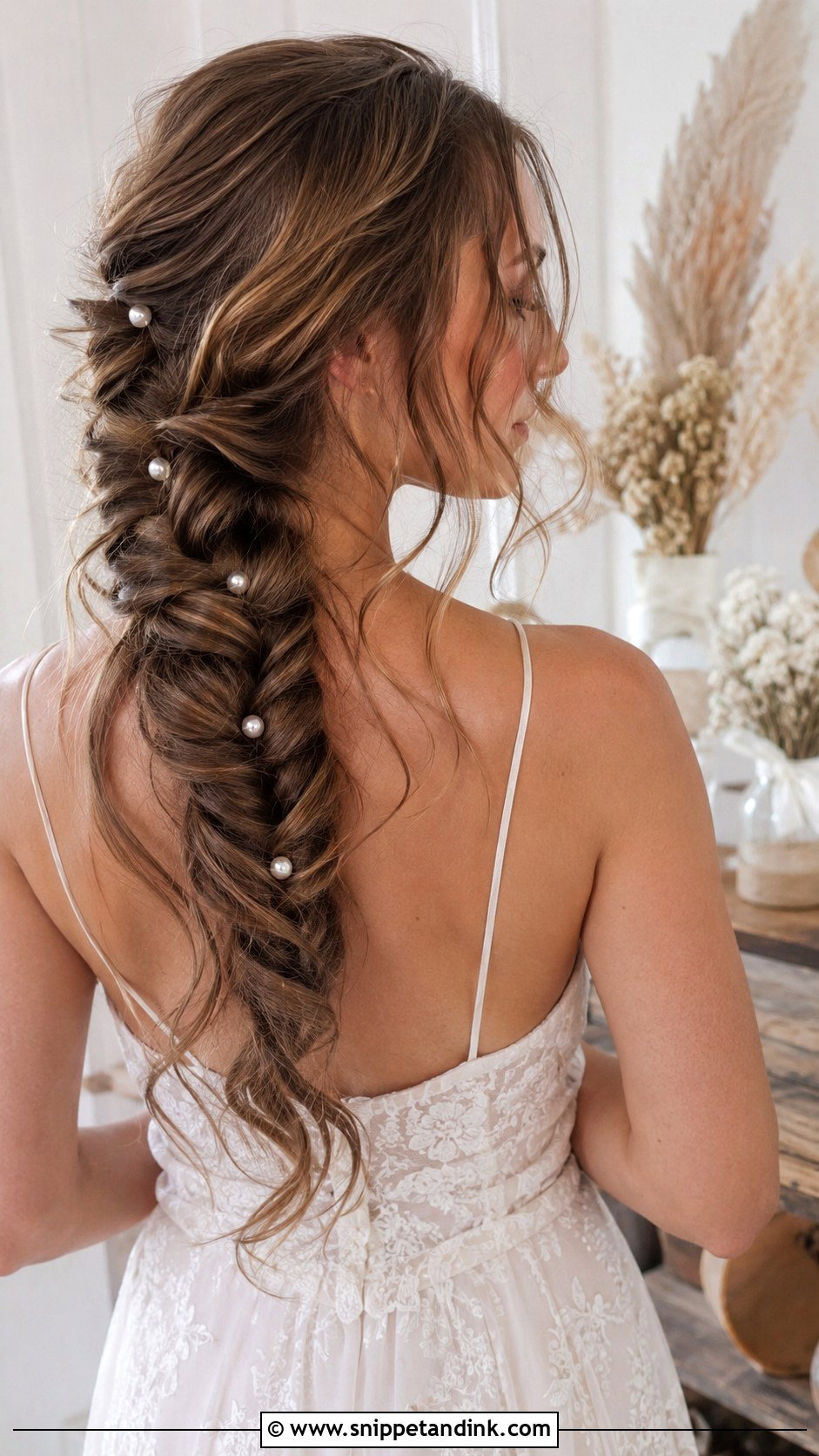 Fishtail Braid Wedding Hairstyle - Snippet and Ink - 25 Best Wedding Hairstyles