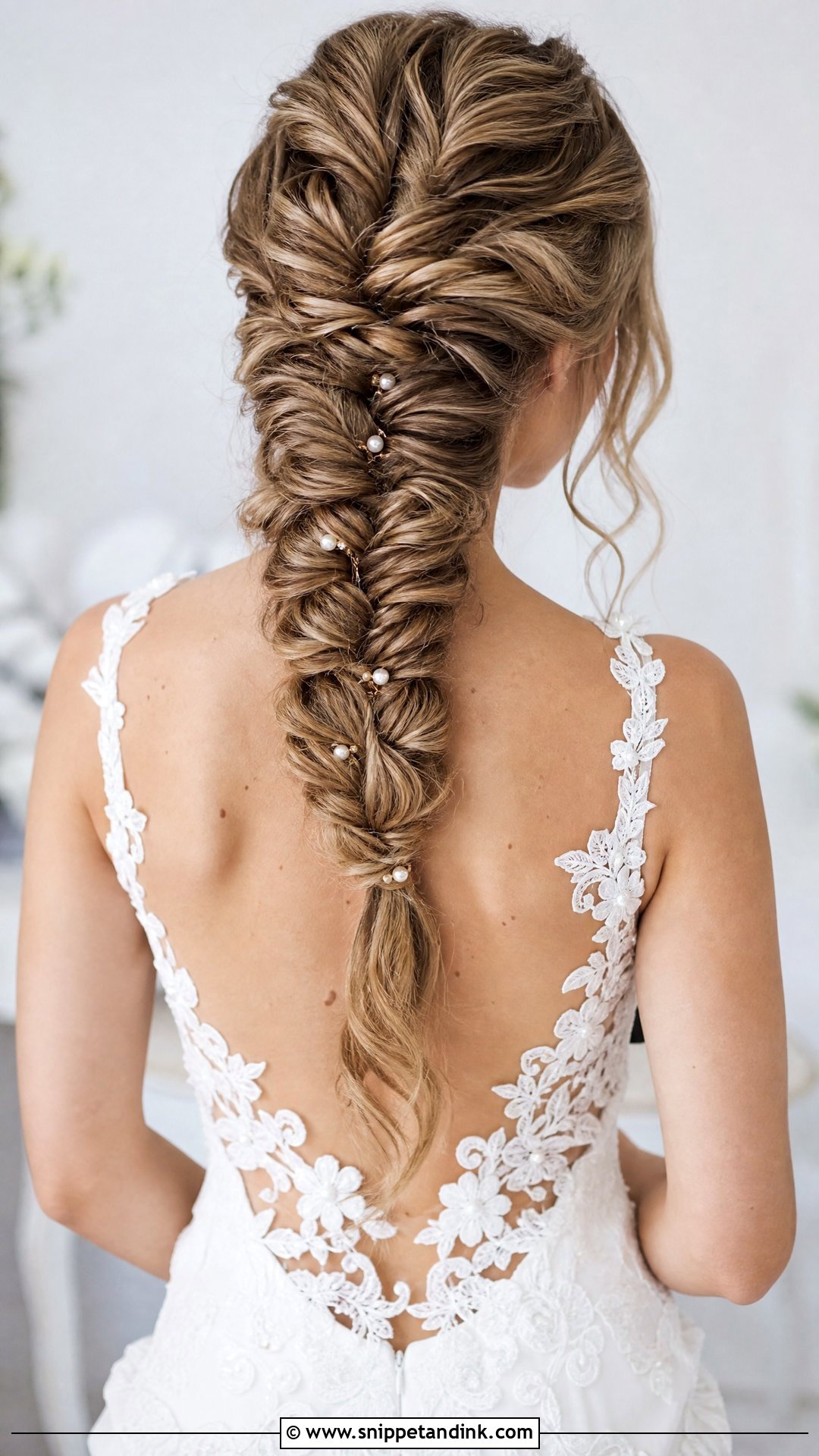 Fishtail Braid Wedding Style - Snippet and Ink - 20 Viking Wedding Hairstyles
