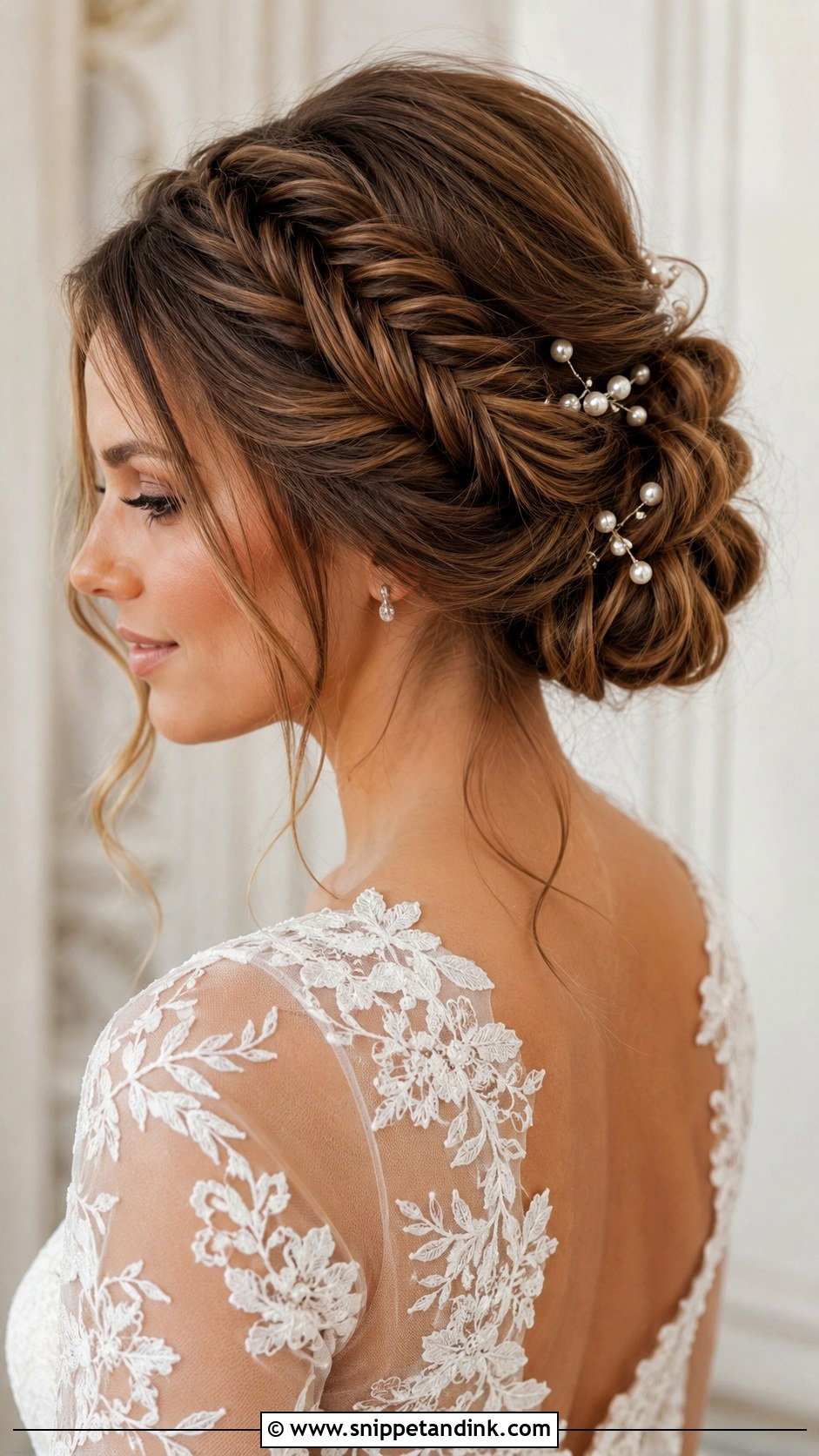 Fishtail Braid Wedding Updo - Snippet and Ink - 20 Bridal Braids Hairstyles