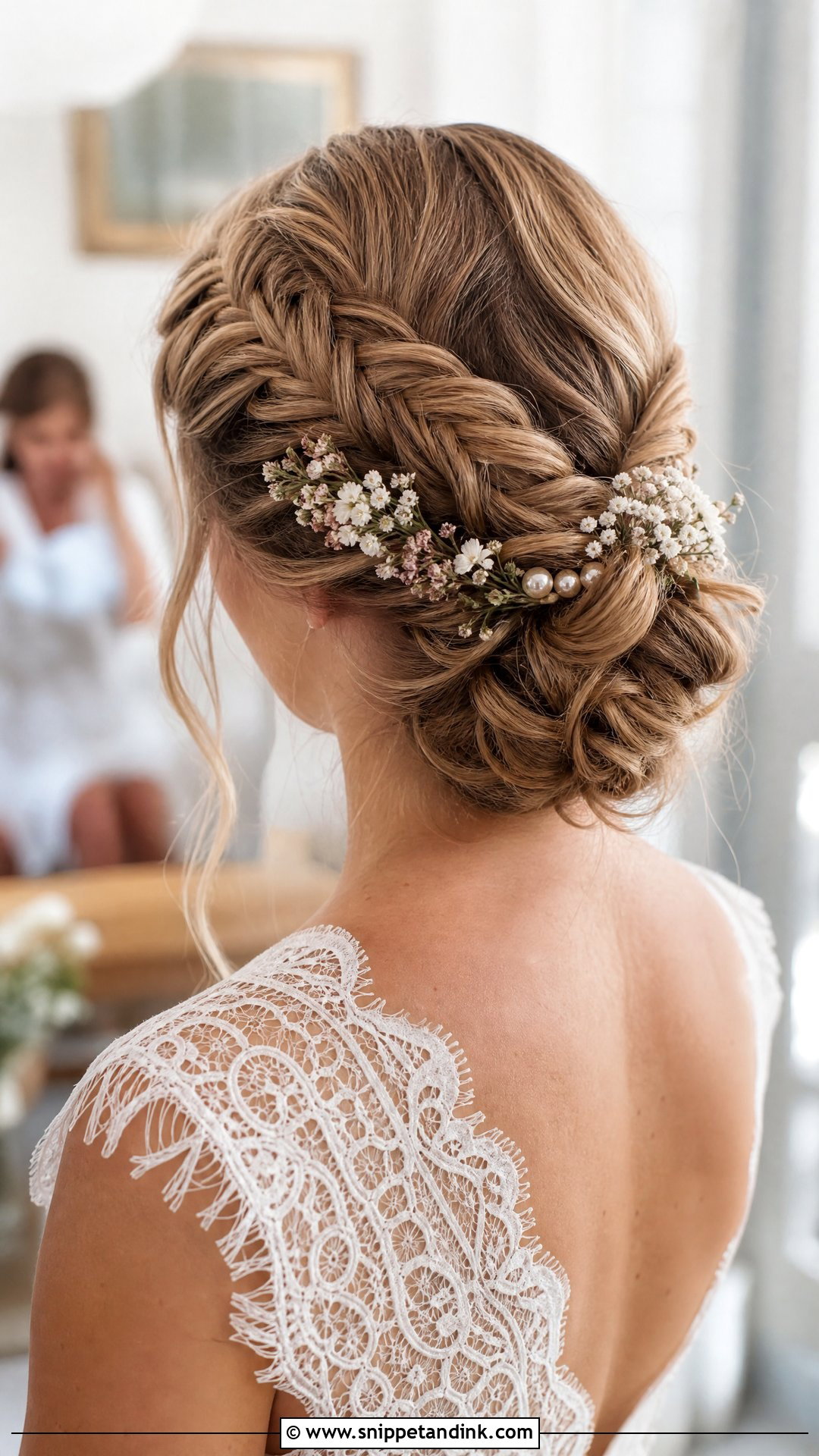Fishtail Braid Wedding Updo - Snippet and Ink - 20 Bridal Hair Design Ideas
