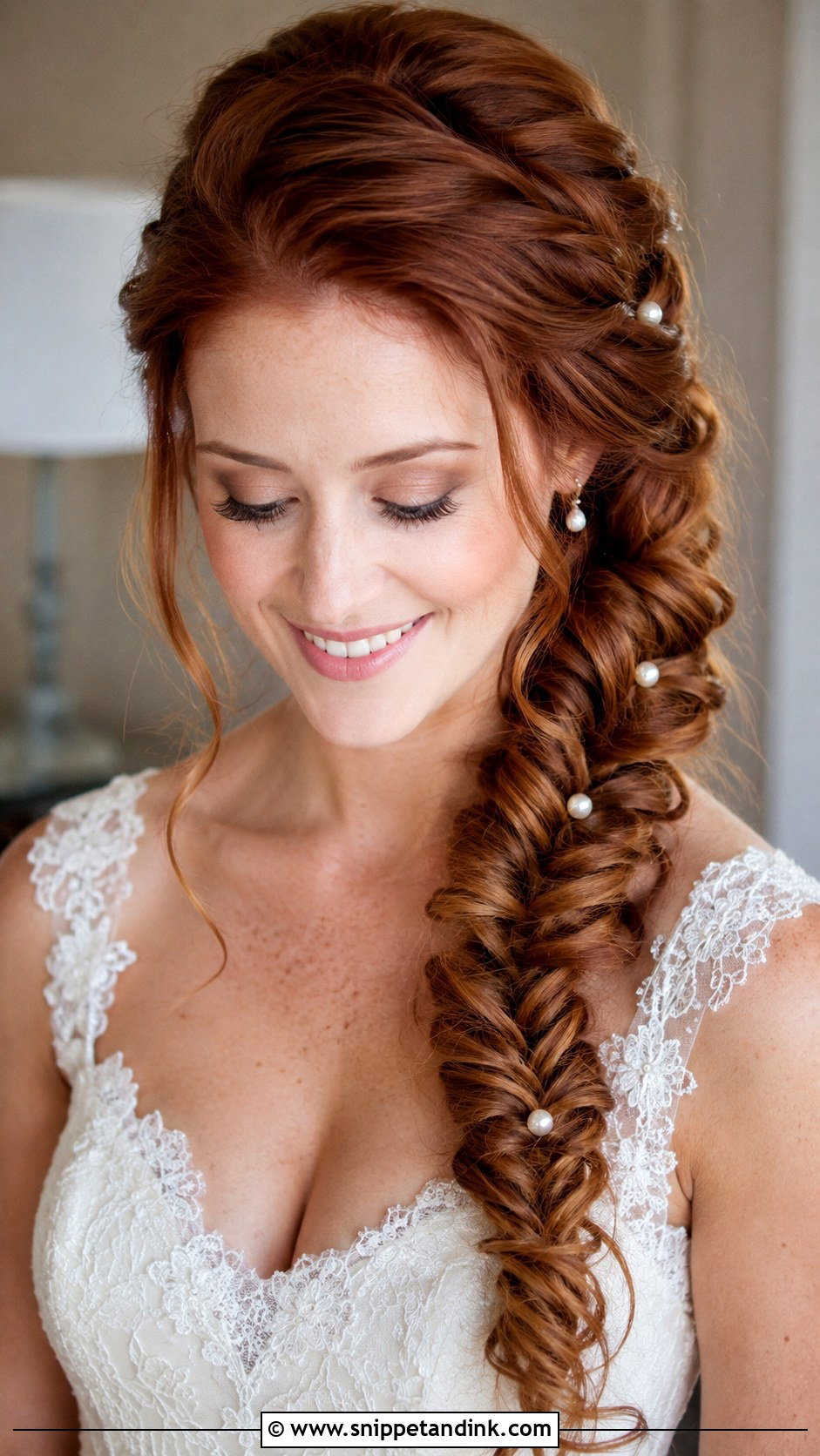 Fishtail Braid Wedding Updo - Snippet and Ink - 20 Hairstyles for the Wedding