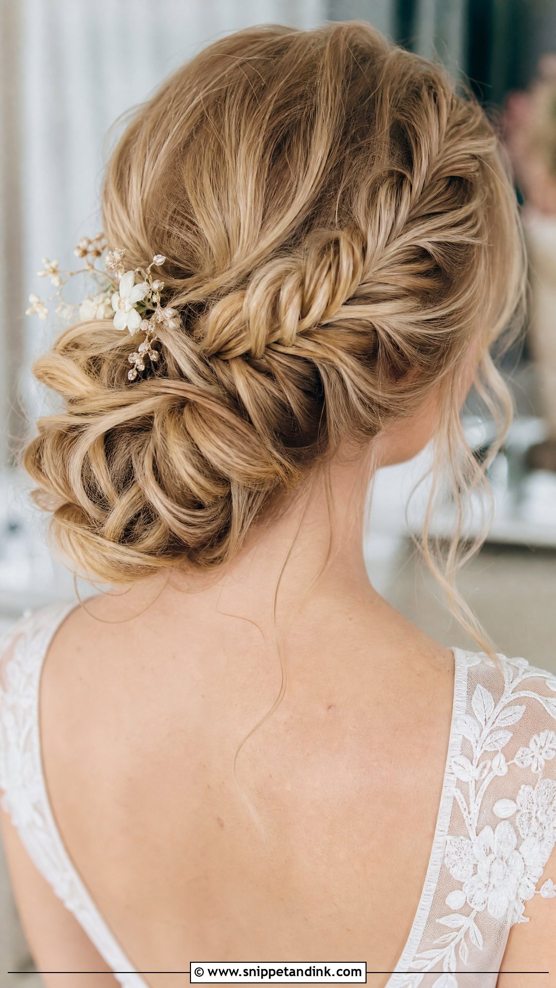 Fishtail Braid Wedding Updo - Snippet and Ink - 20 Wedding Updo Hairstyles with Braid