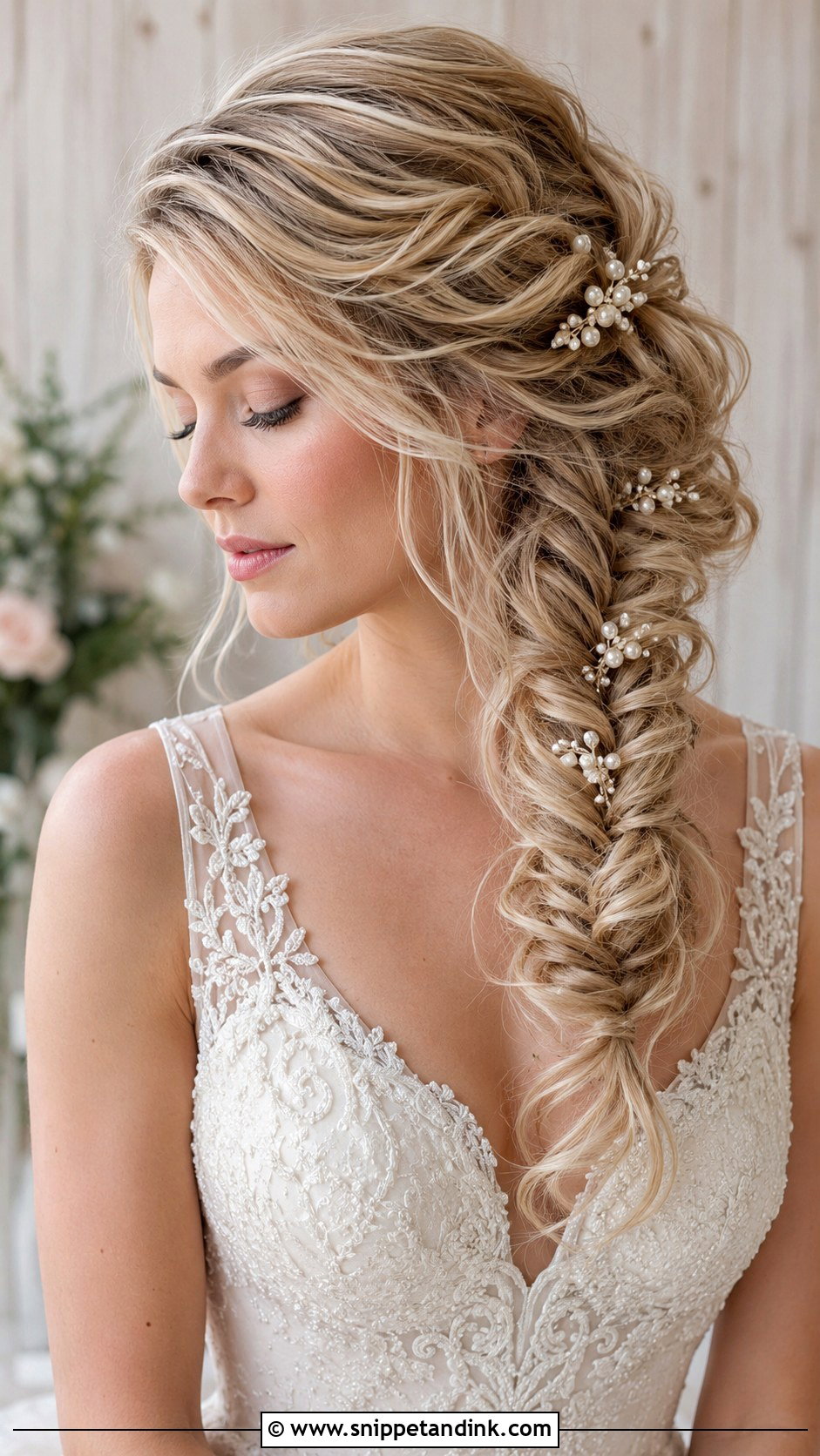Fishtail Braid Wedding Updo - Snippet and Ink - 25 Braided Wedding Hair Ideas